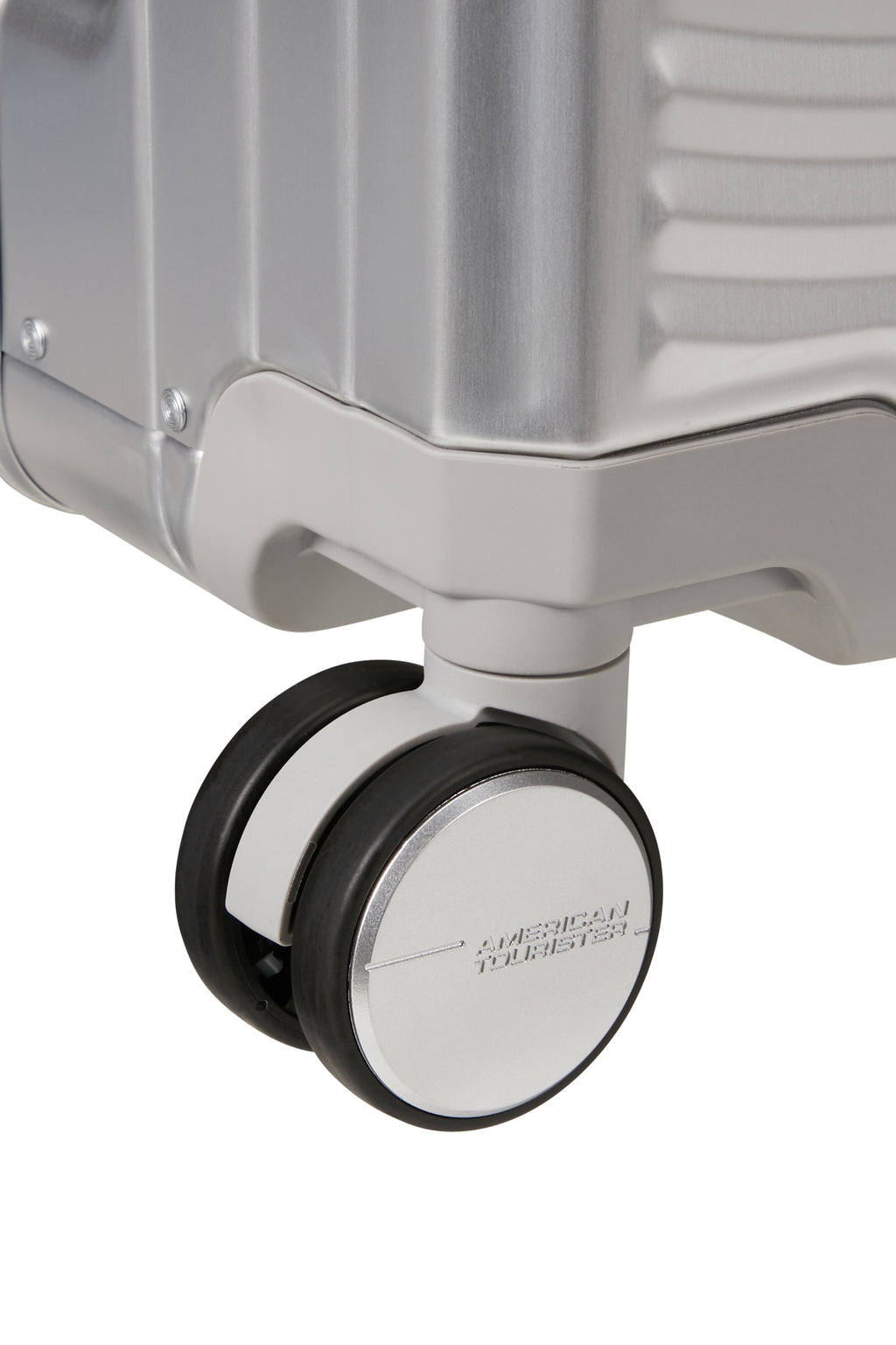 American Tourister SOUNDBOX ALU 4w Trolley M, Silver