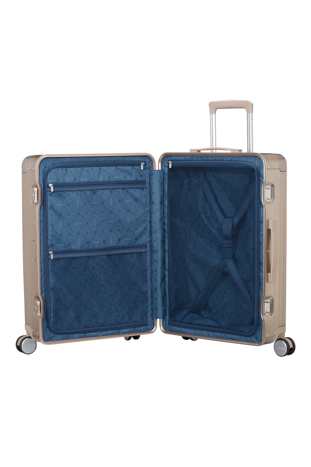 American Tourister SOUNDBOX ALU 4w Trolley M, Bronze
