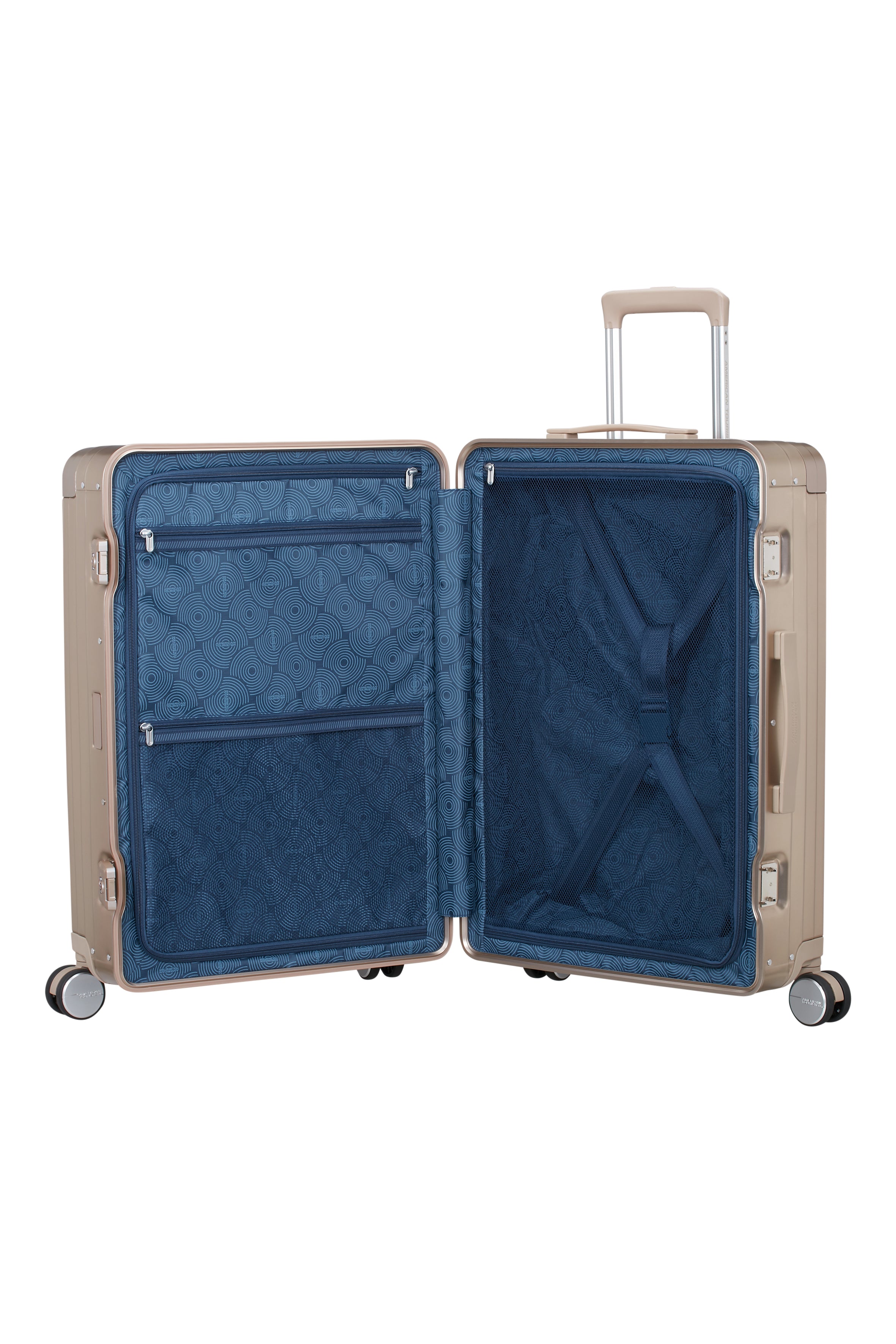 American Tourister SOUNDBOX ALU 4w Trolley M, Bronze