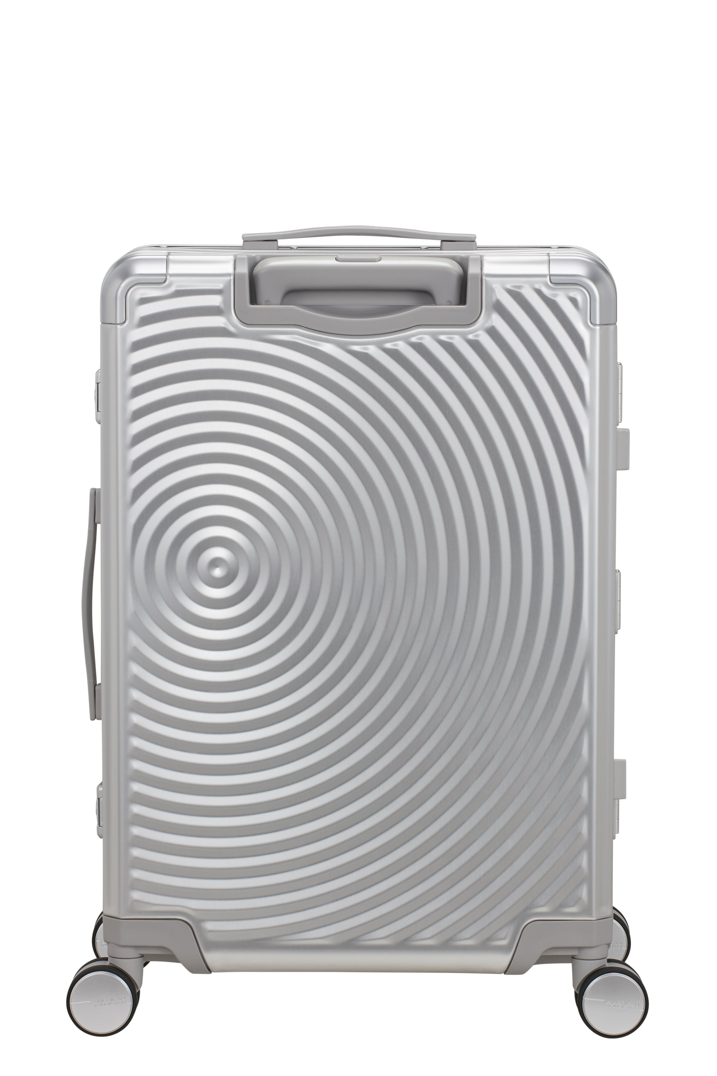 American Tourister SOUNDBOX ALU 4w Trolley M, Silver