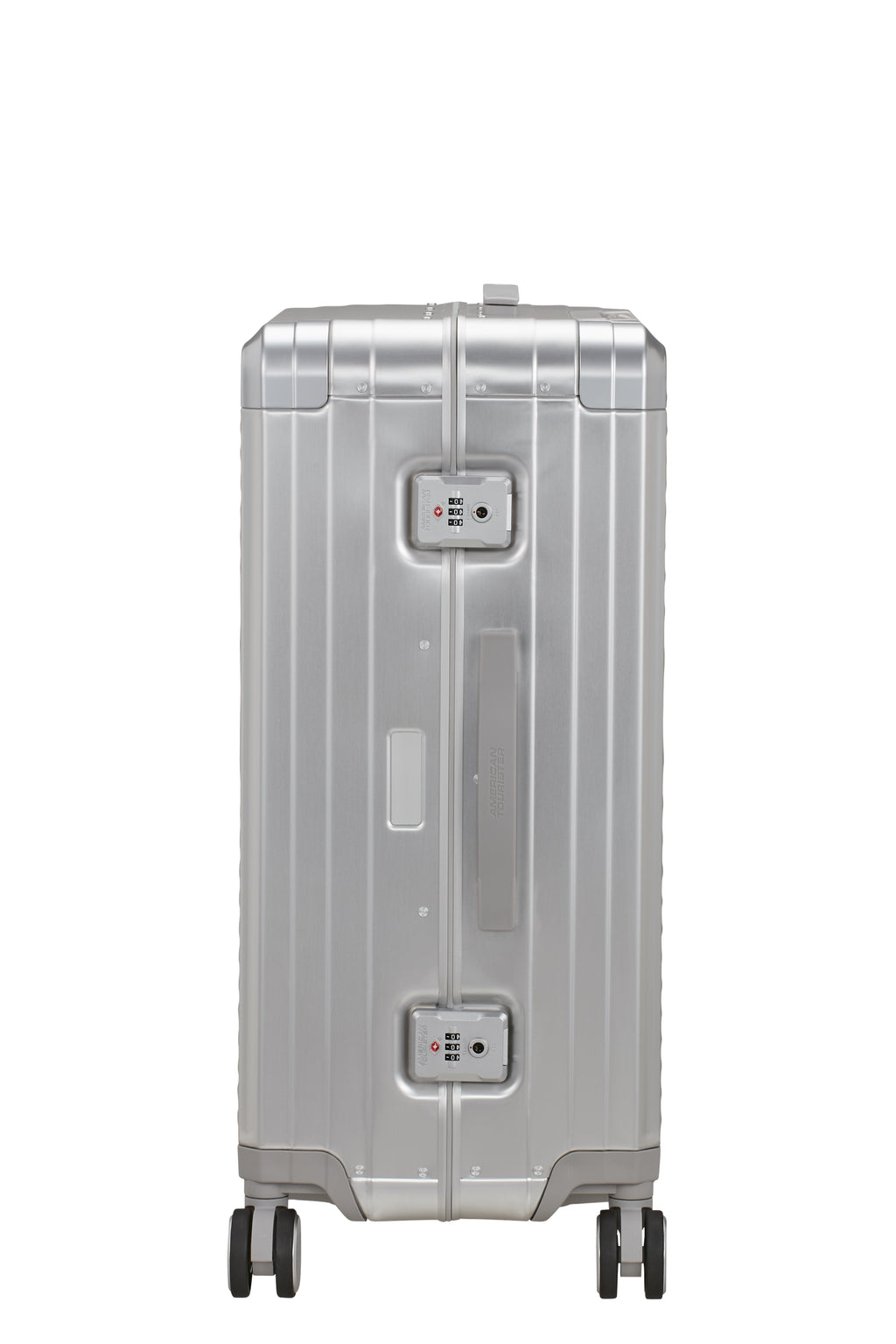 American Tourister SOUNDBOX ALU 4w Trolley M, Silver