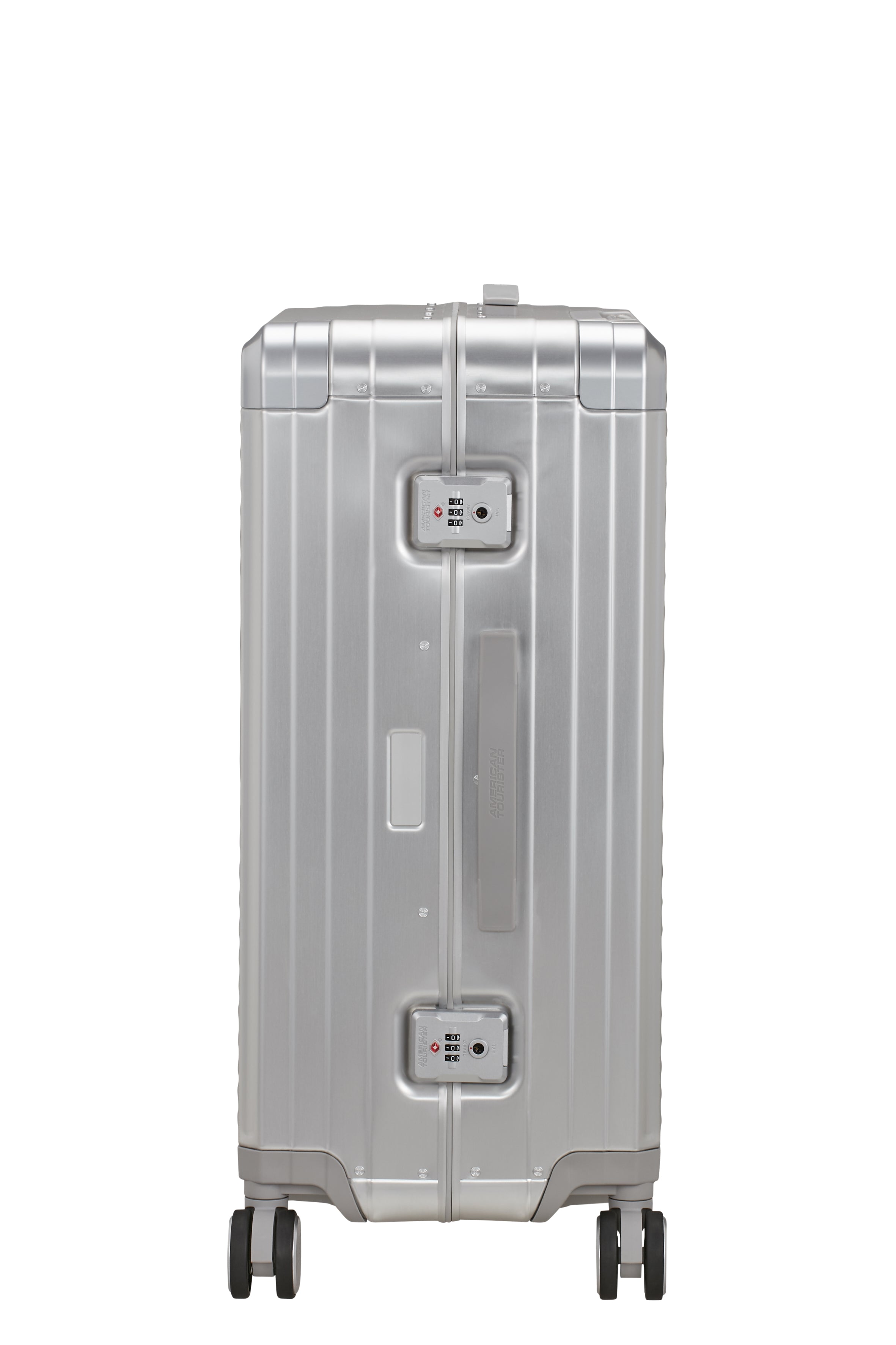 American Tourister SOUNDBOX ALU 4w Trolley M, Silver