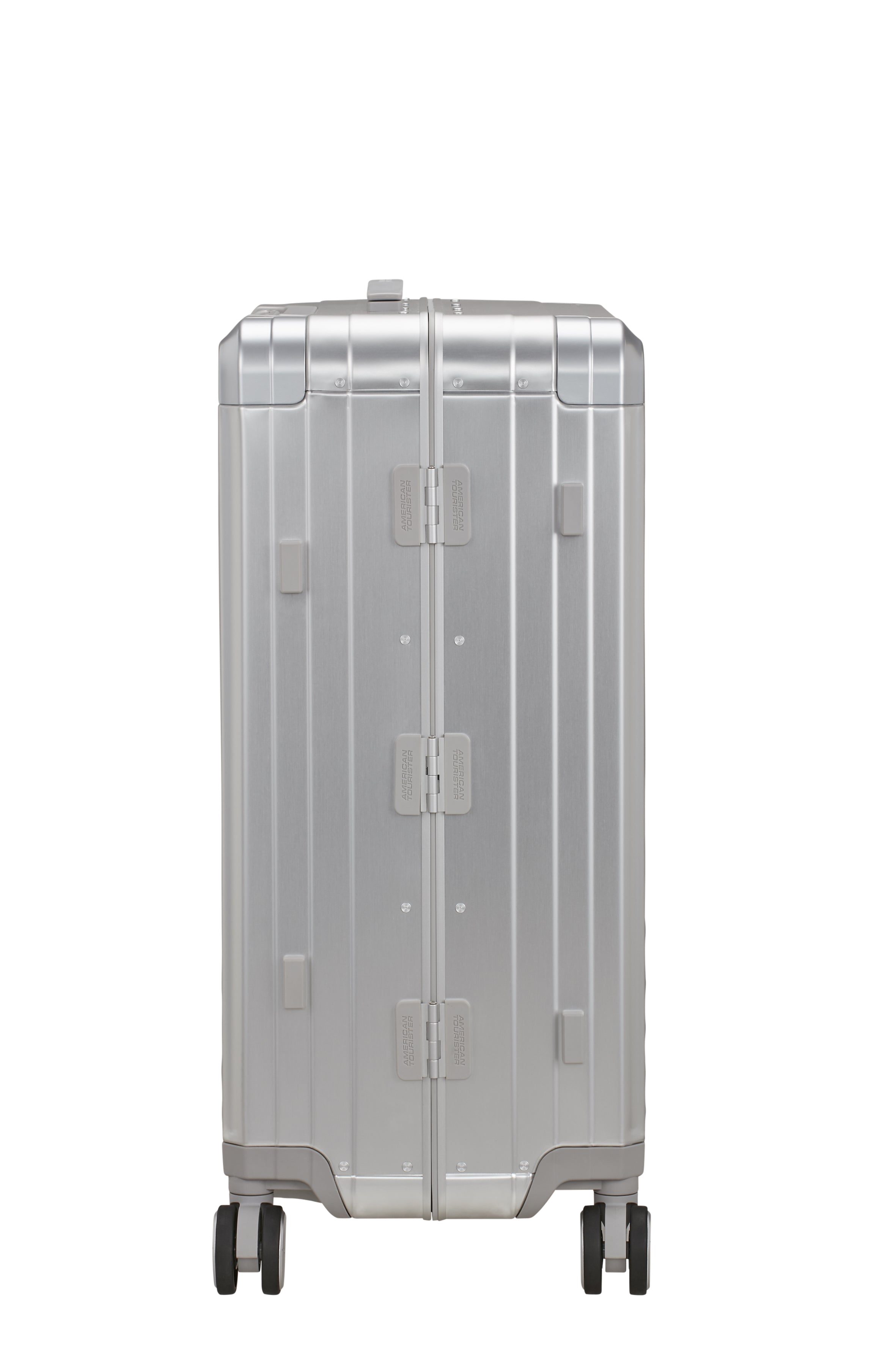 American Tourister SOUNDBOX ALU 4w Trolley M, Silver