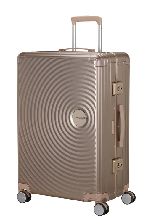 American Tourister SOUNDBOX ALU 4w Trolley L, Bronze