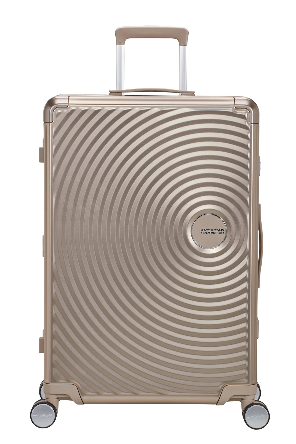 American Tourister SOUNDBOX ALU 4w Trolley L, Bronze
