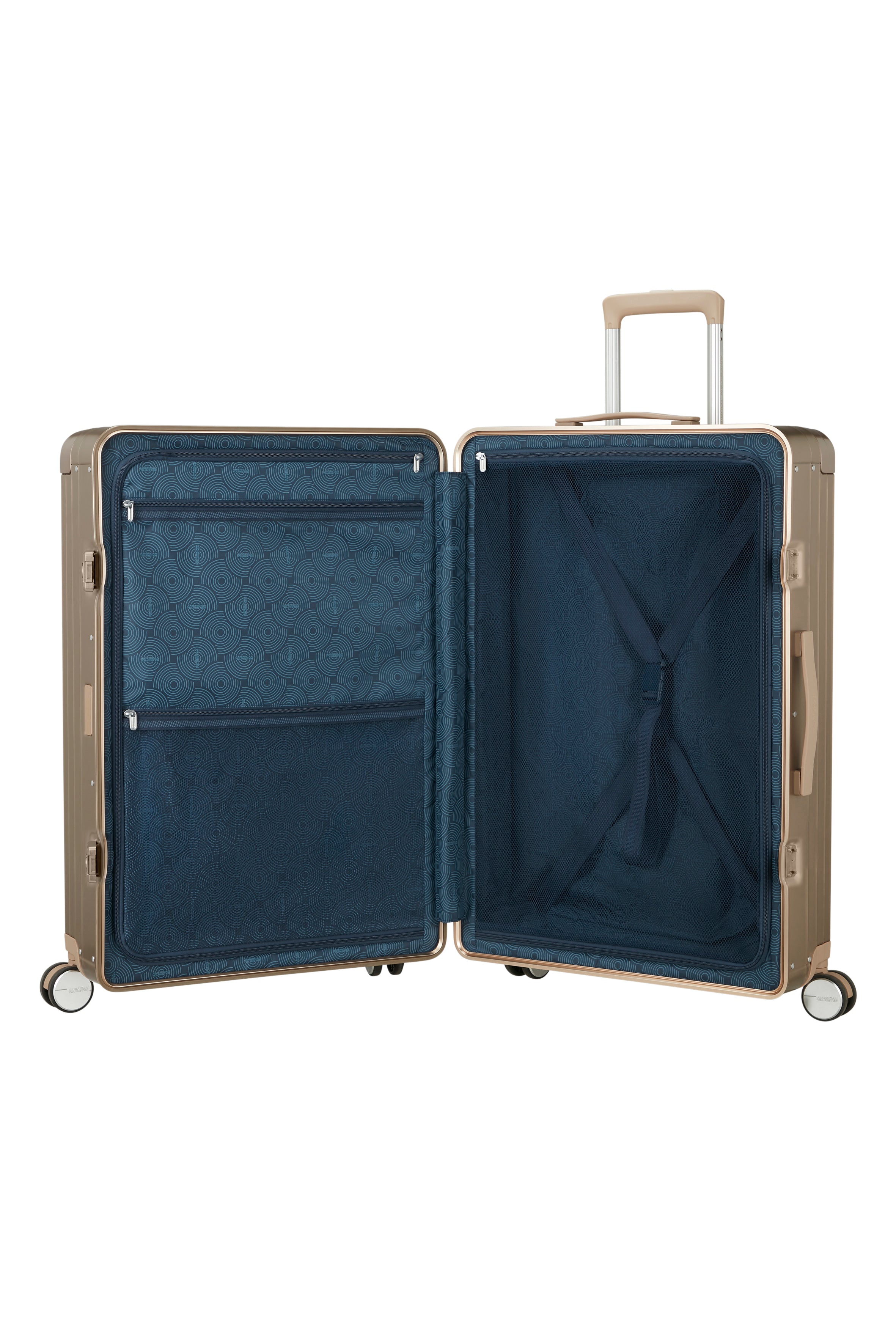 American Tourister SOUNDBOX ALU 4w Trolley L, Bronze