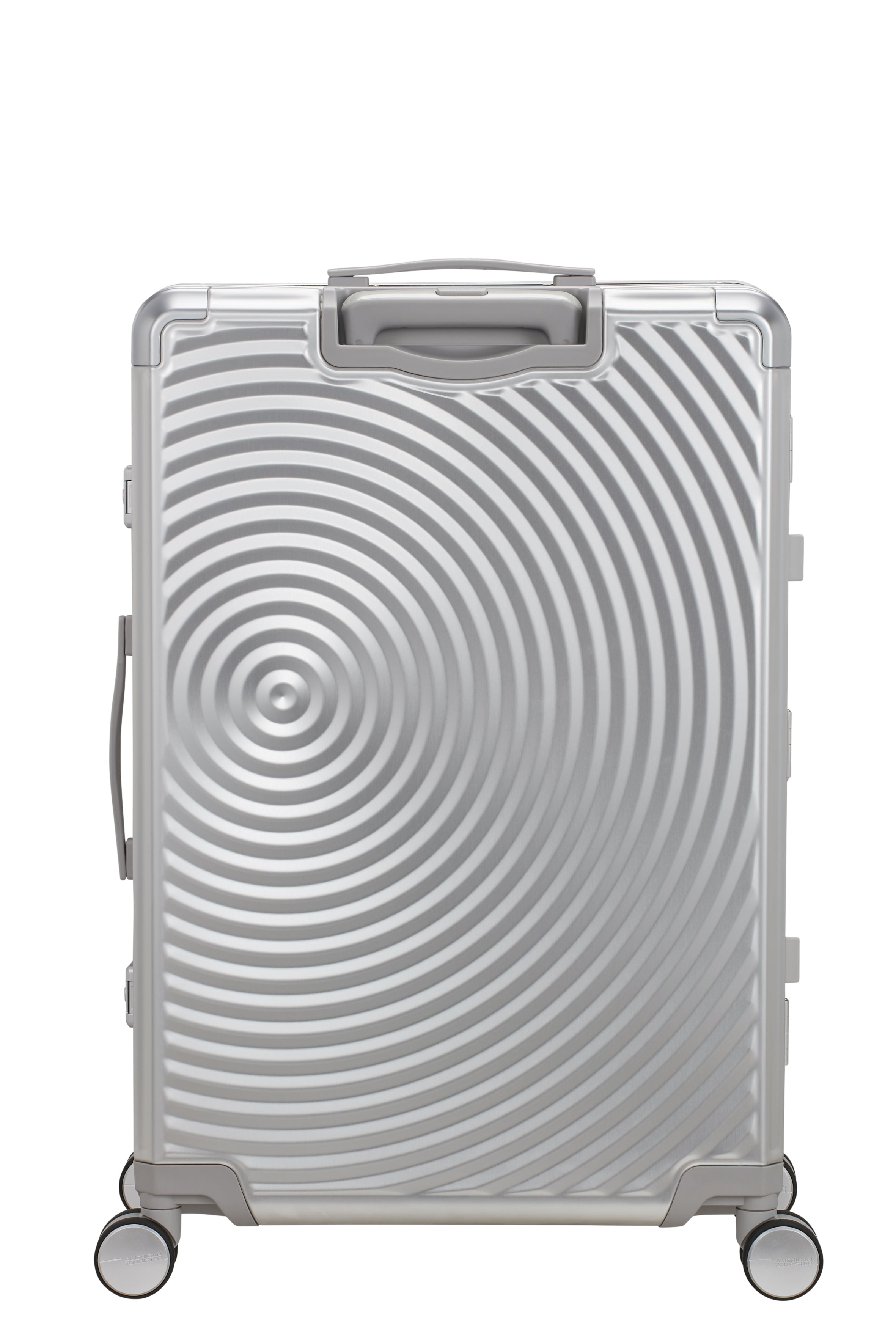 American Tourister SOUNDBOX ALU 4w Trolley L, Silver