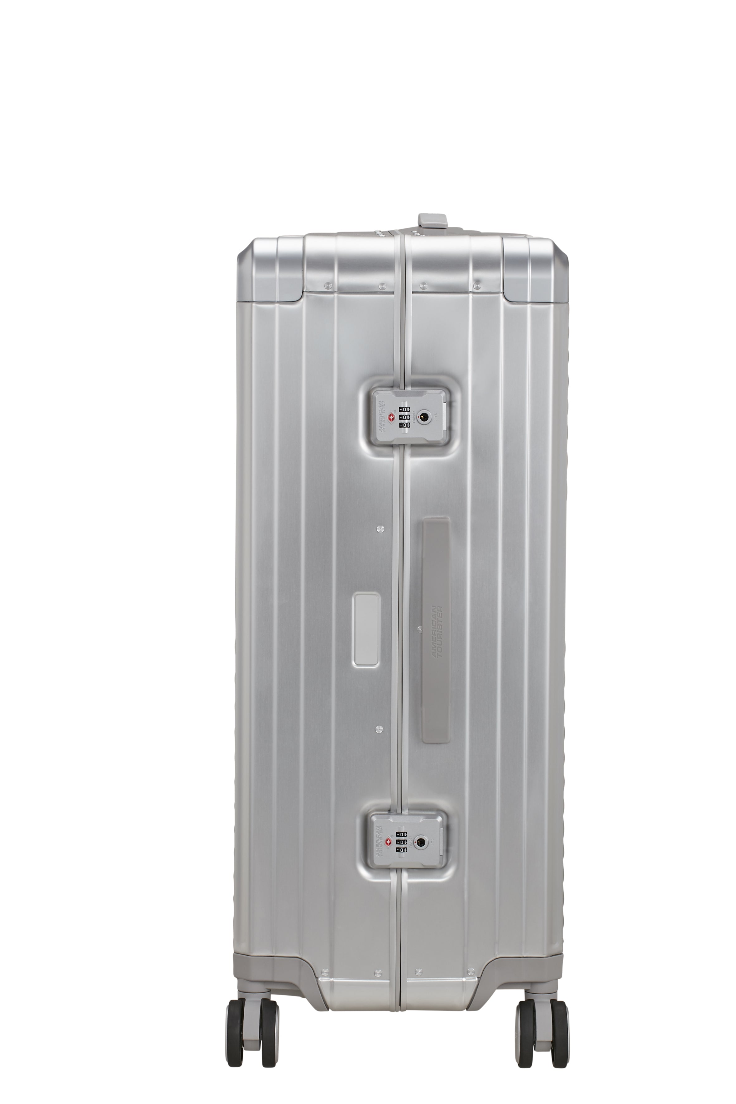 American Tourister SOUNDBOX ALU 4w Trolley L, Silver