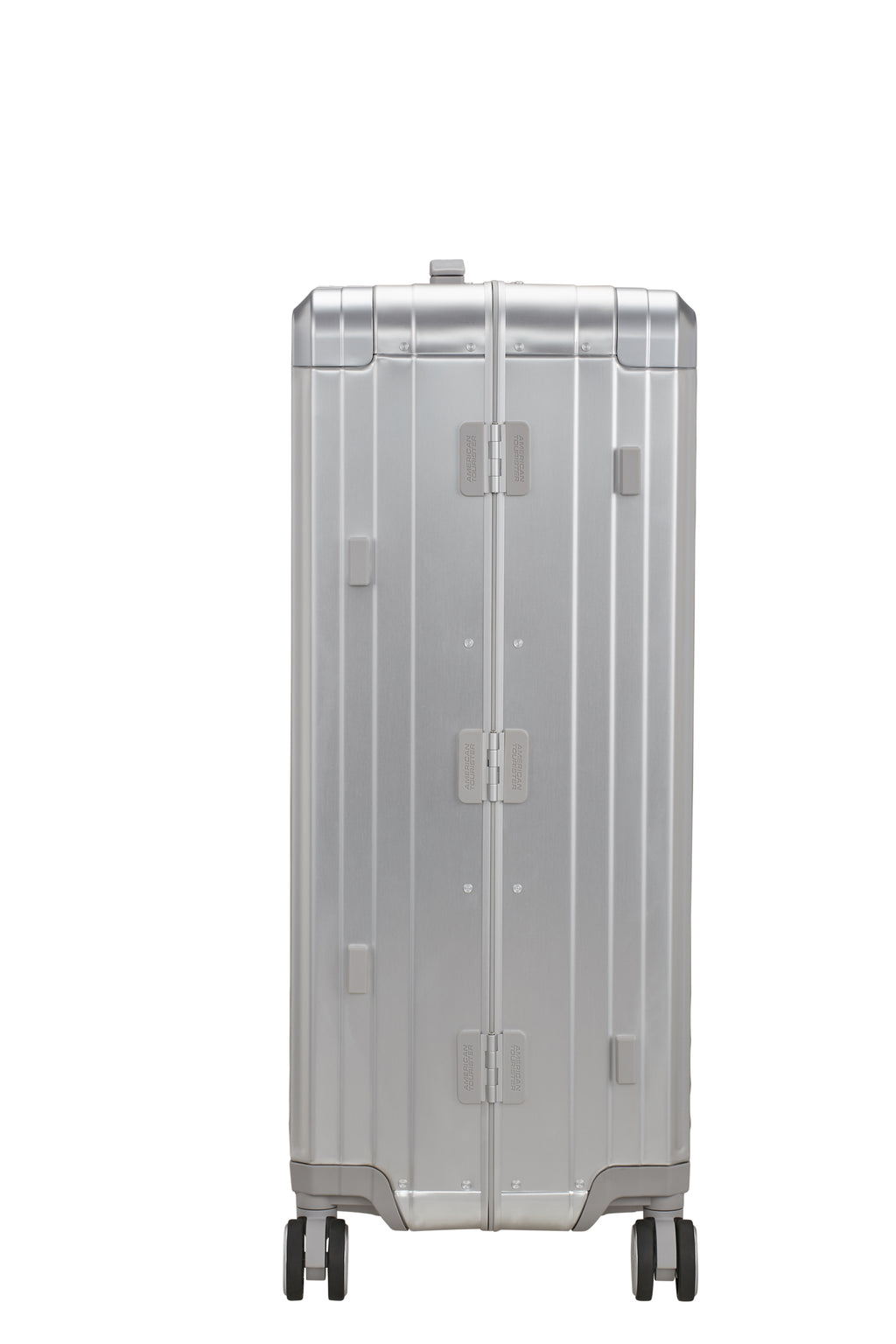 American Tourister SOUNDBOX ALU 4w Trolley L, Silver