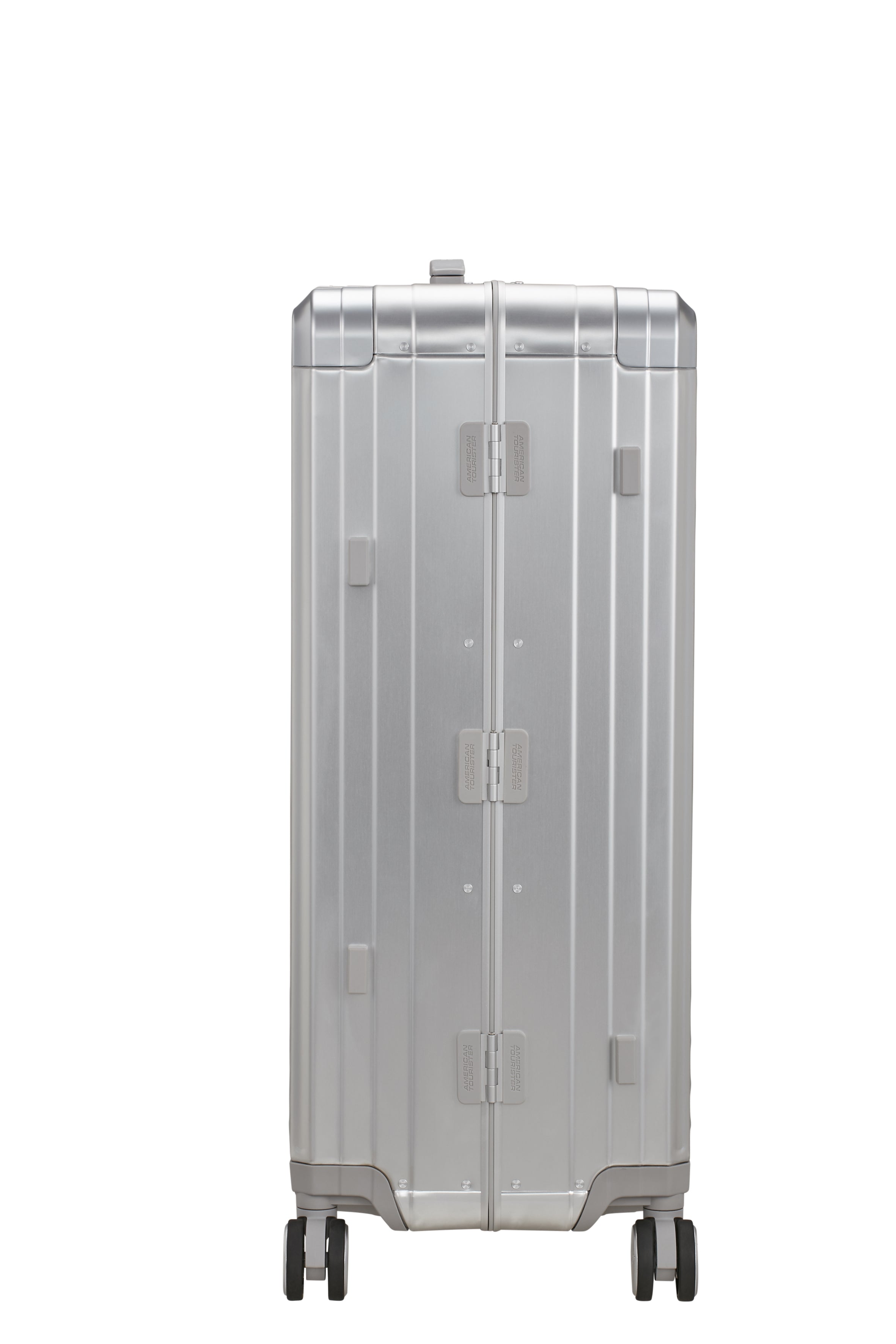 American Tourister SOUNDBOX ALU 4w Trolley L, Silver