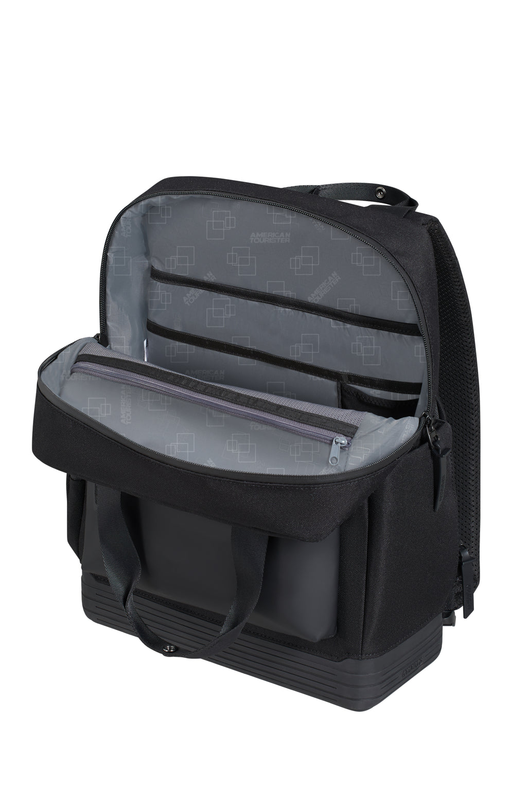 American Tourister SOULPACK BUSINESS Rucksack, BLACK