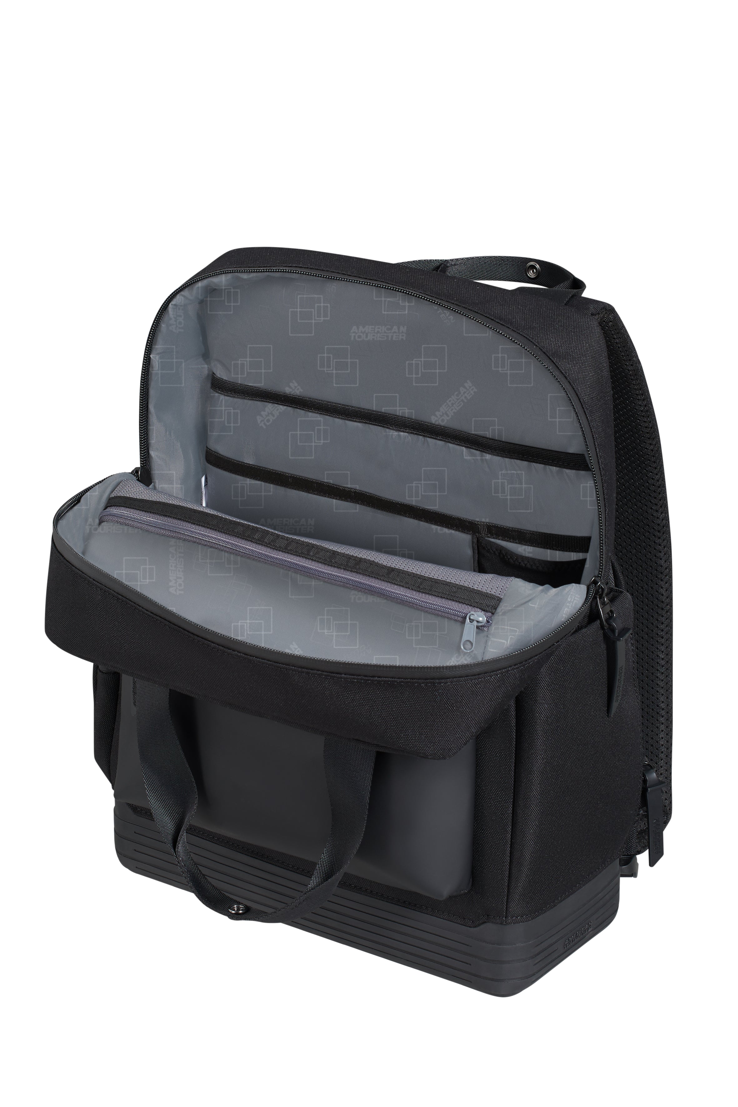 American Tourister SOULPACK BUSINESS Rucksack, BLACK