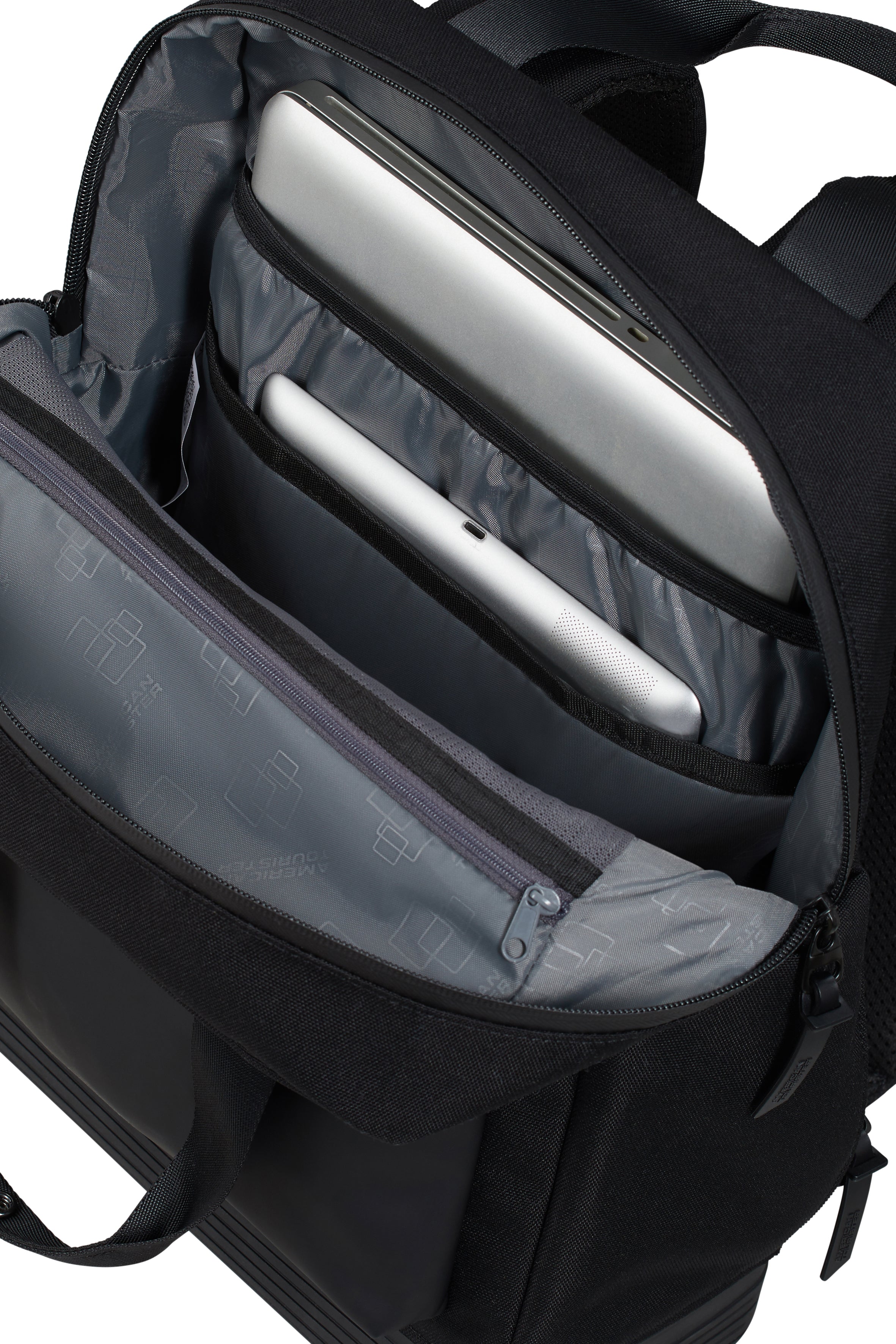 American Tourister SOULPACK BUSINESS Rucksack, BLACK