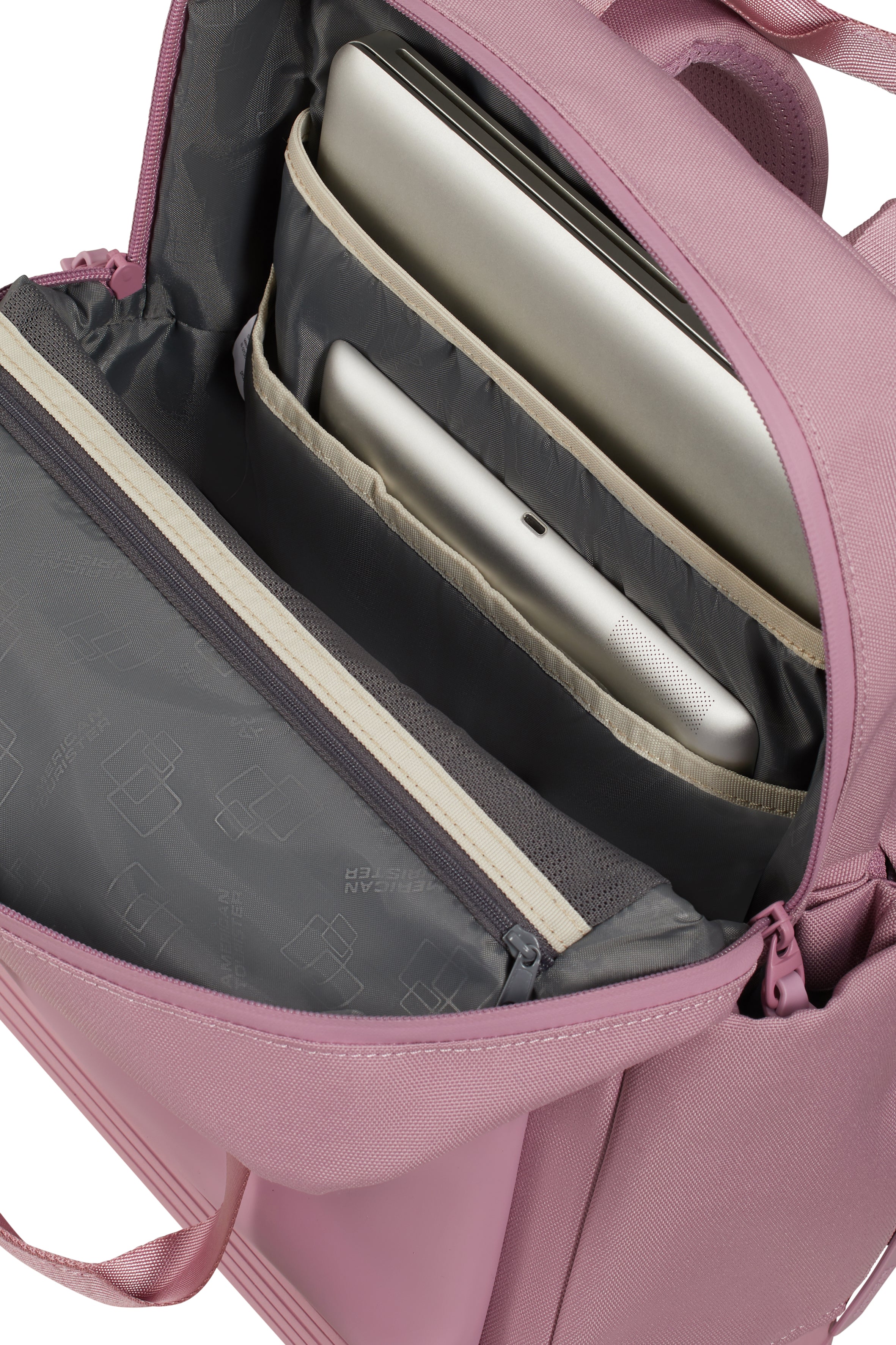 American Tourister SOULPACK BUSINESS Rucksack, Lilas Pink
