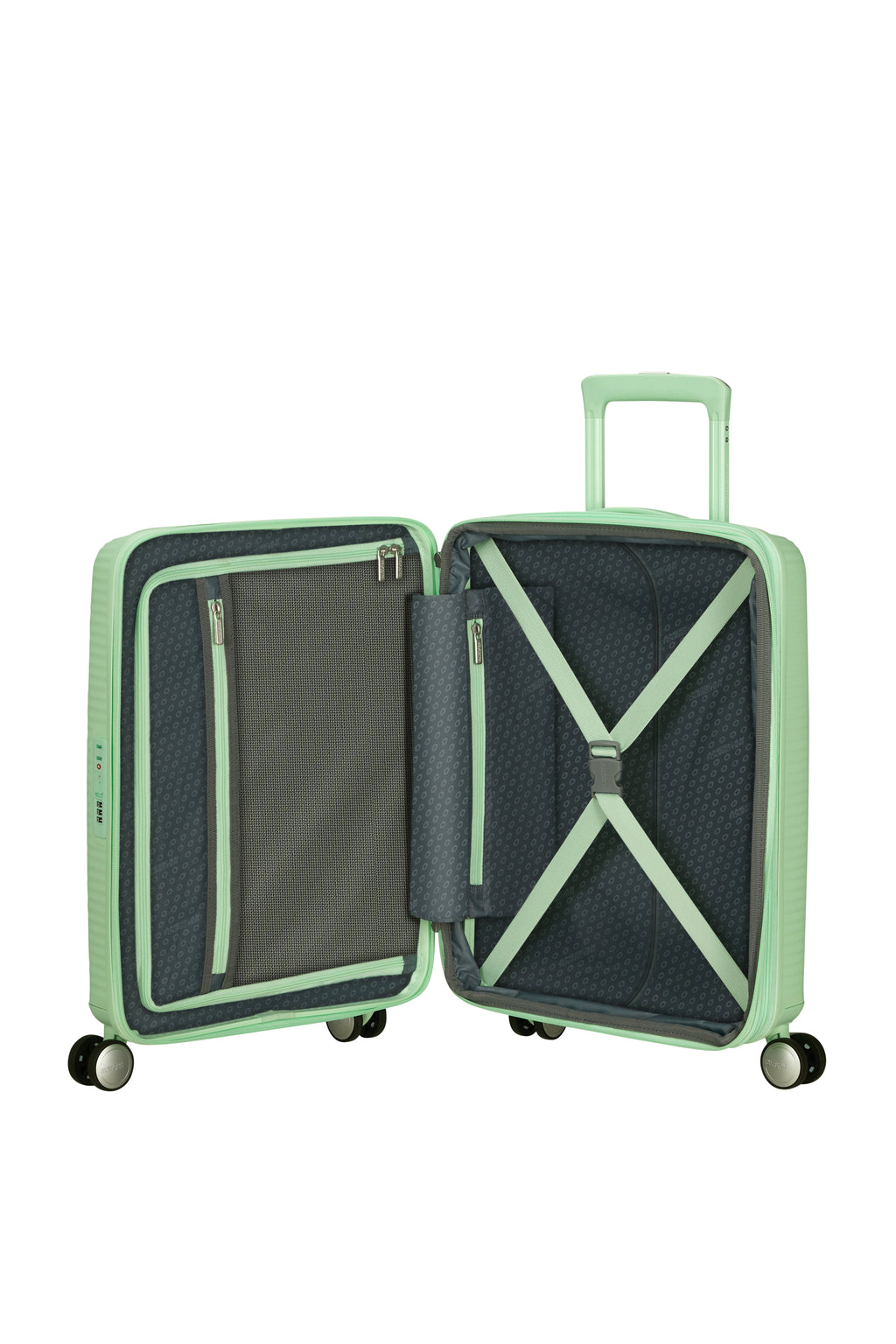 American Tourister SOUNDBOX 4w Trolley S erw., Pastel Green