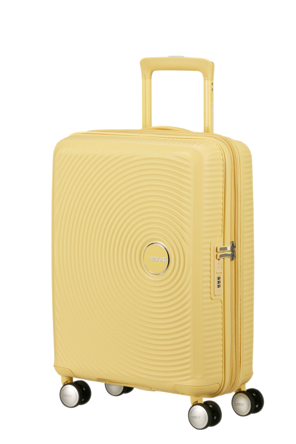 American Tourister SOUNDBOX 4w Trolley S erw., Pastel Yellow