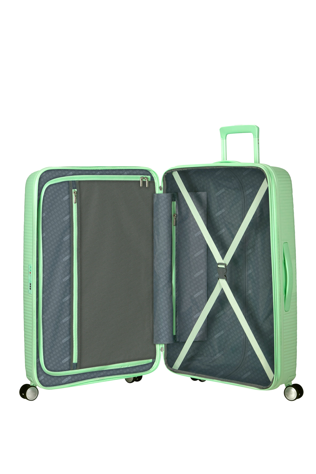 American Tourister SOUNDBOX 4w Trolley L erw., Pastel Green