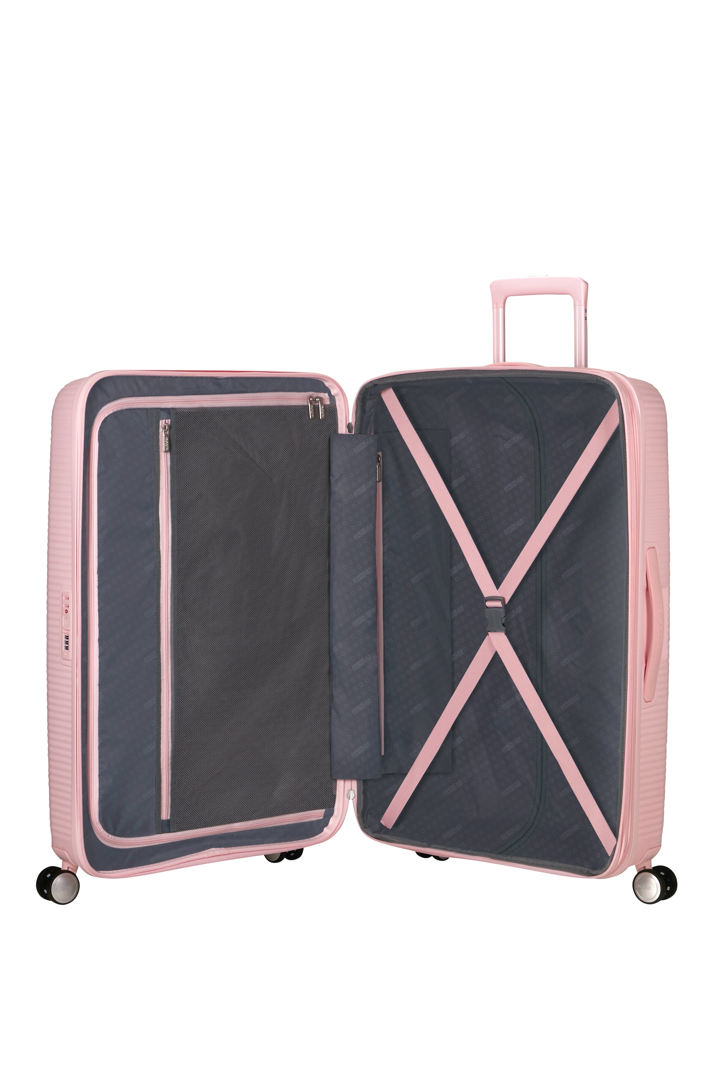 American Tourister SOUNDBOX 4w Trolley L erw., Pastel Pink