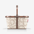 Reisenthel Carrybag Einkaufskorb, Smiley® Teddy Chocolate