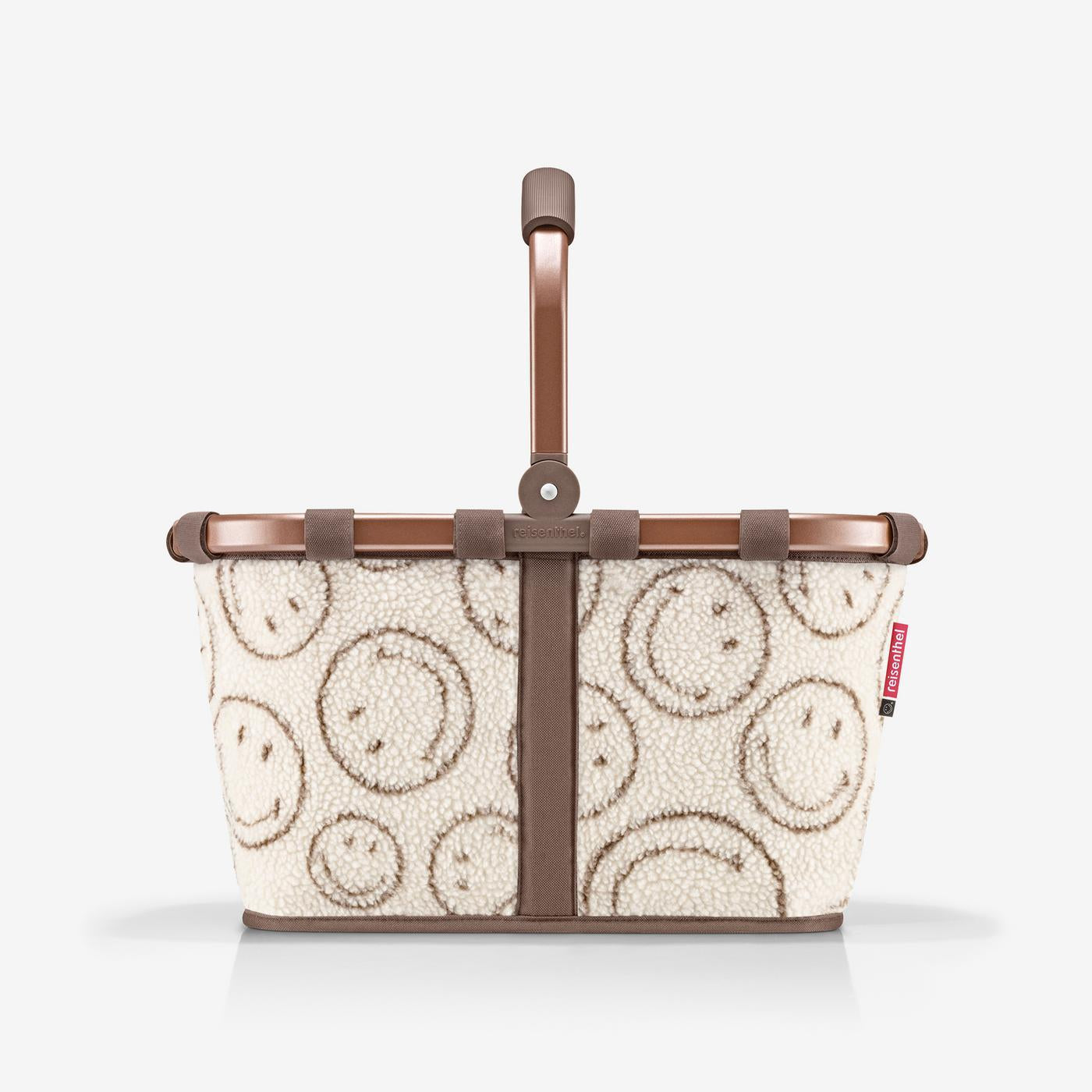 Reisenthel Carrybag Einkaufskorb, Smiley® Teddy Chocolate