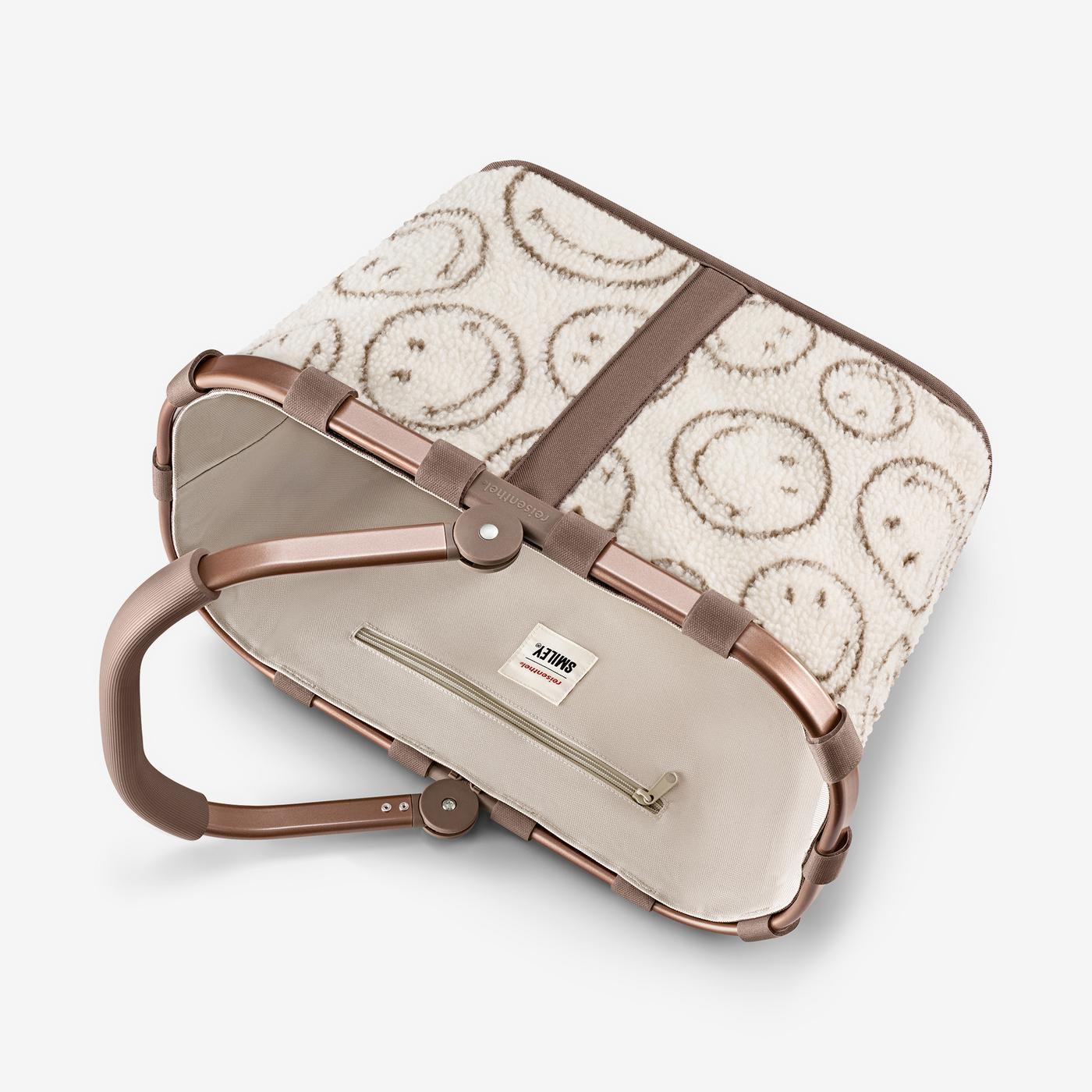 Reisenthel Carrybag Einkaufskorb, Smiley® Teddy Chocolate – Produktansicht 5