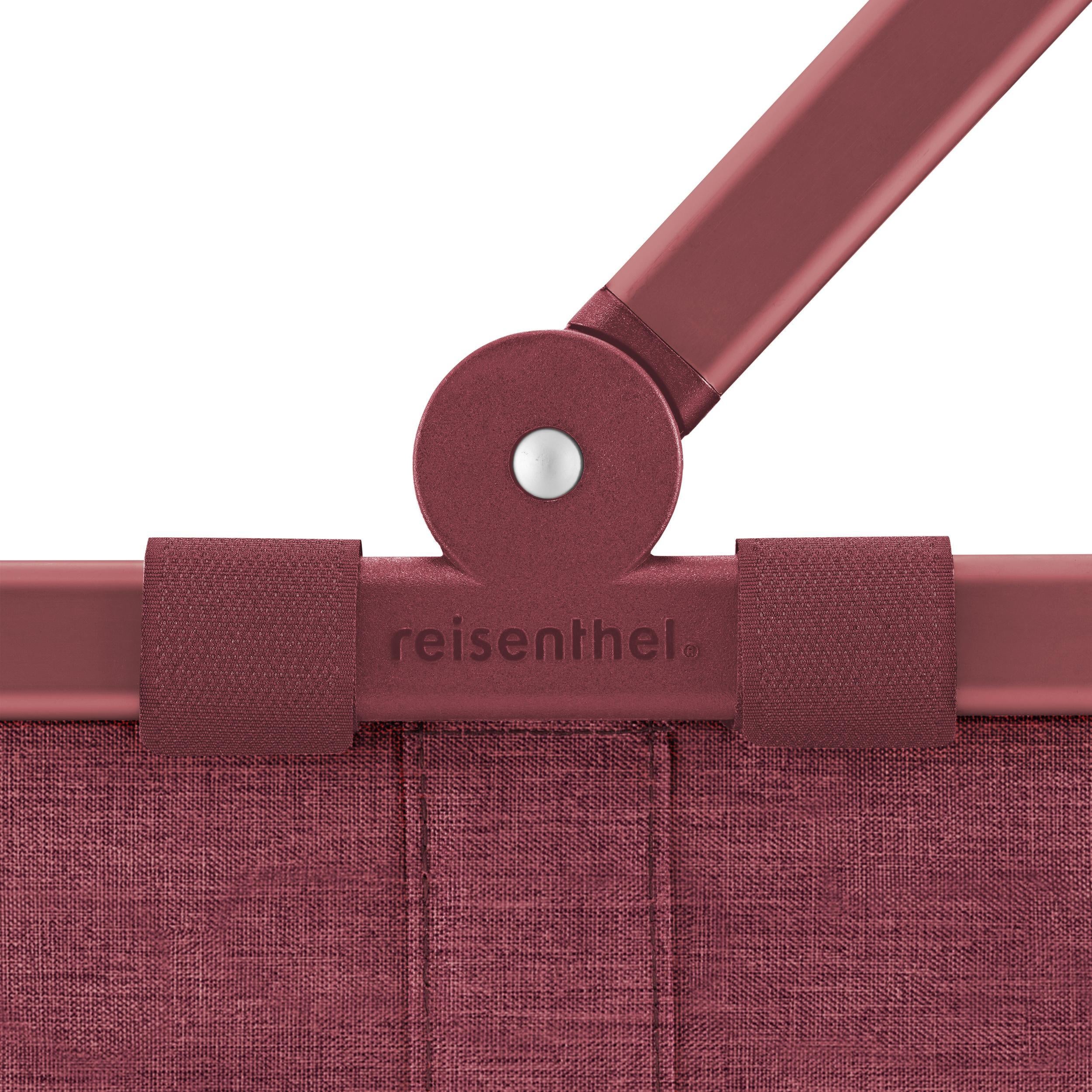 Reisenthel Carrybag Einkauskorb, Twist Maroon