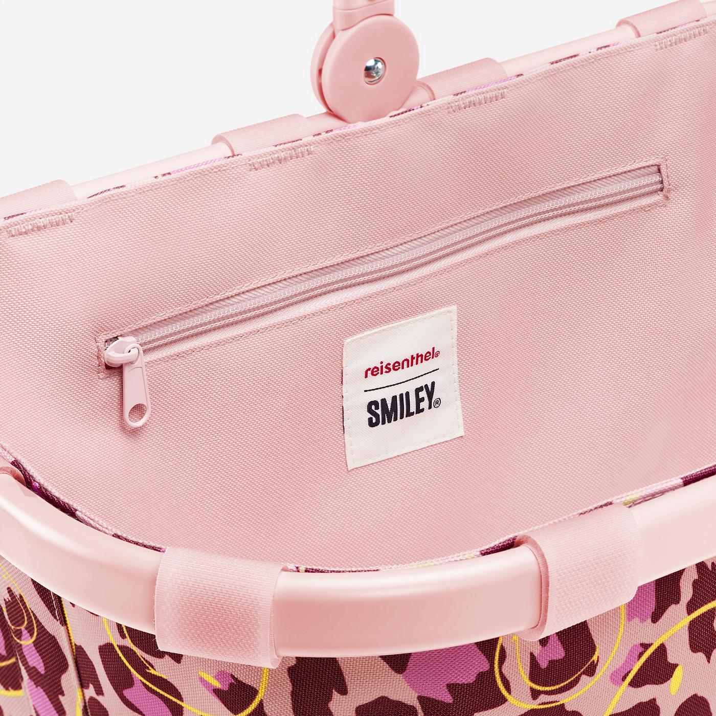 Reisenthel Carrybag Einkaufskorb, Smiley Leo Blush – Produktansicht 7