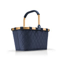 Reisenthel Carrybag Einkauskorb, Rhombus Midnight Gold