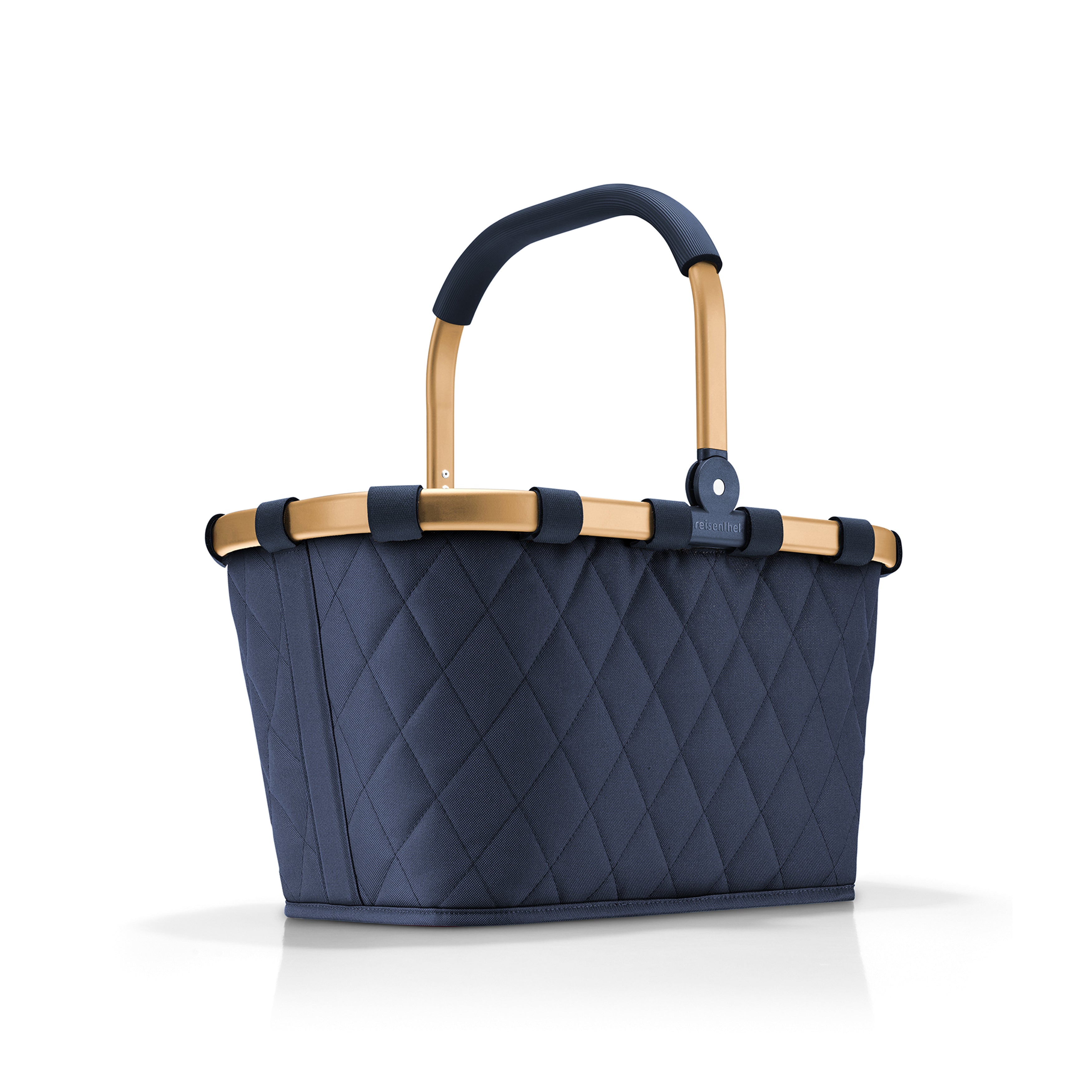 Reisenthel Carrybag Einkauskorb, Rhombus Midnight Gold