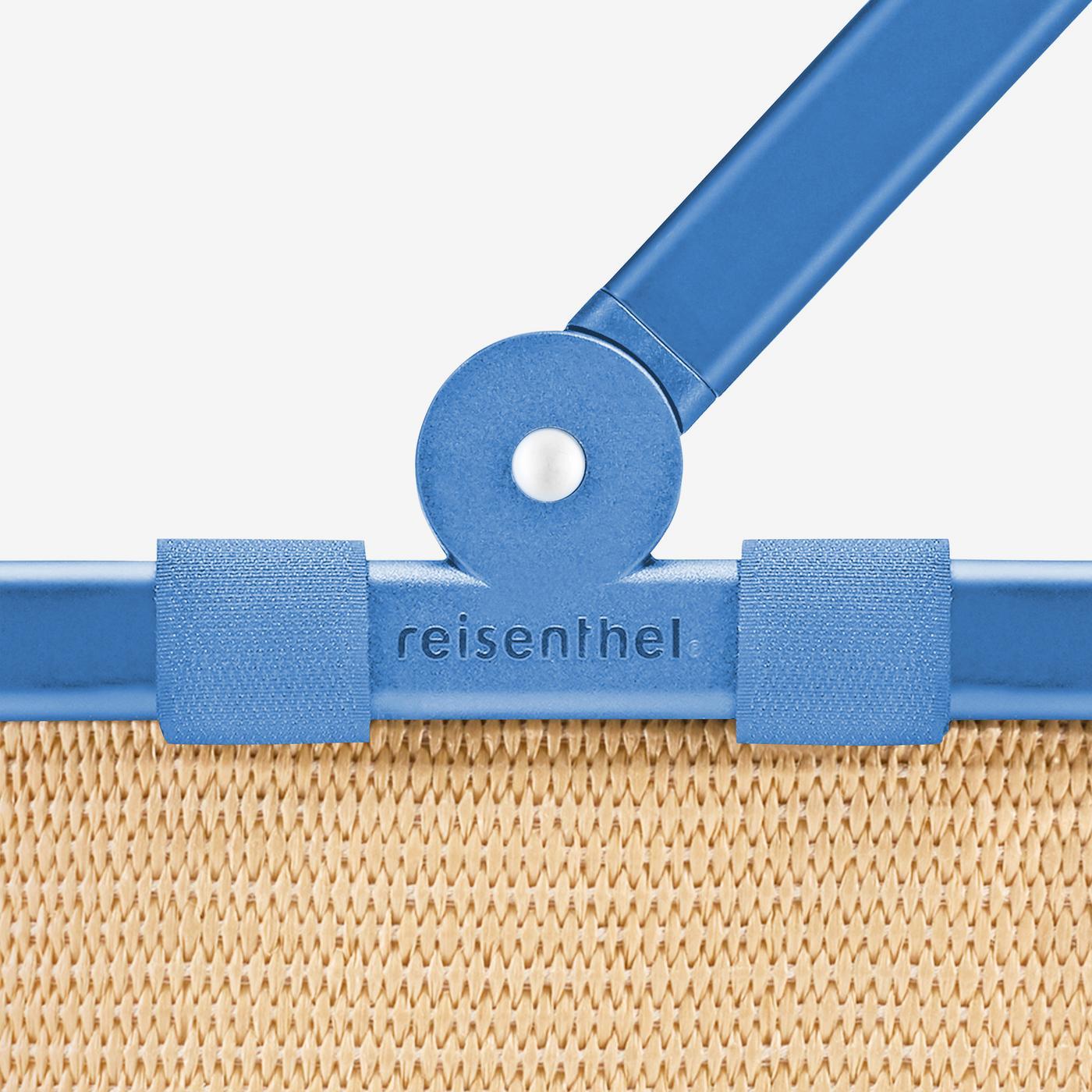 Reisenthel Carrybag Einkaufskorb, Raffia Blue – Produktansicht 7