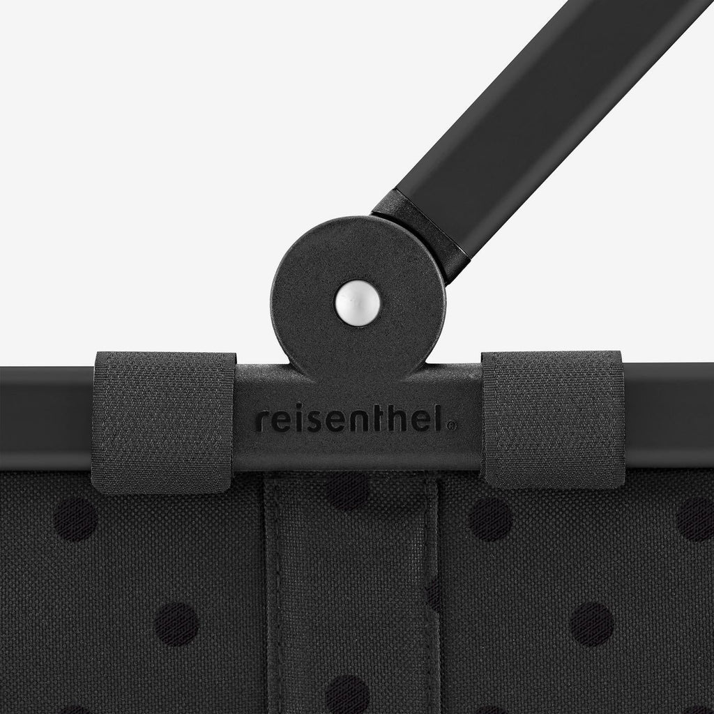 Reisenthel Carrybag Einkaufskorb, Glossy Dots Black – Produktansicht 8