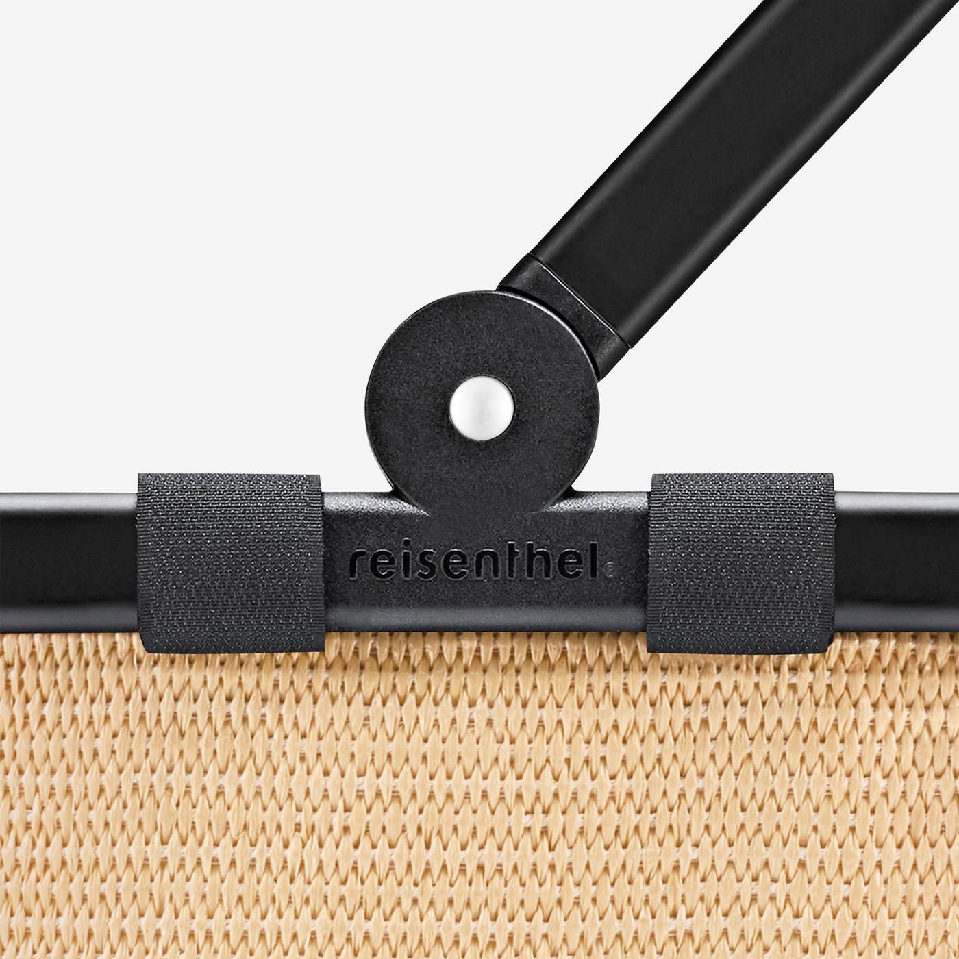Reisenthel Carrybag Einkaufskorb, Raffia Black – Produktansicht 7