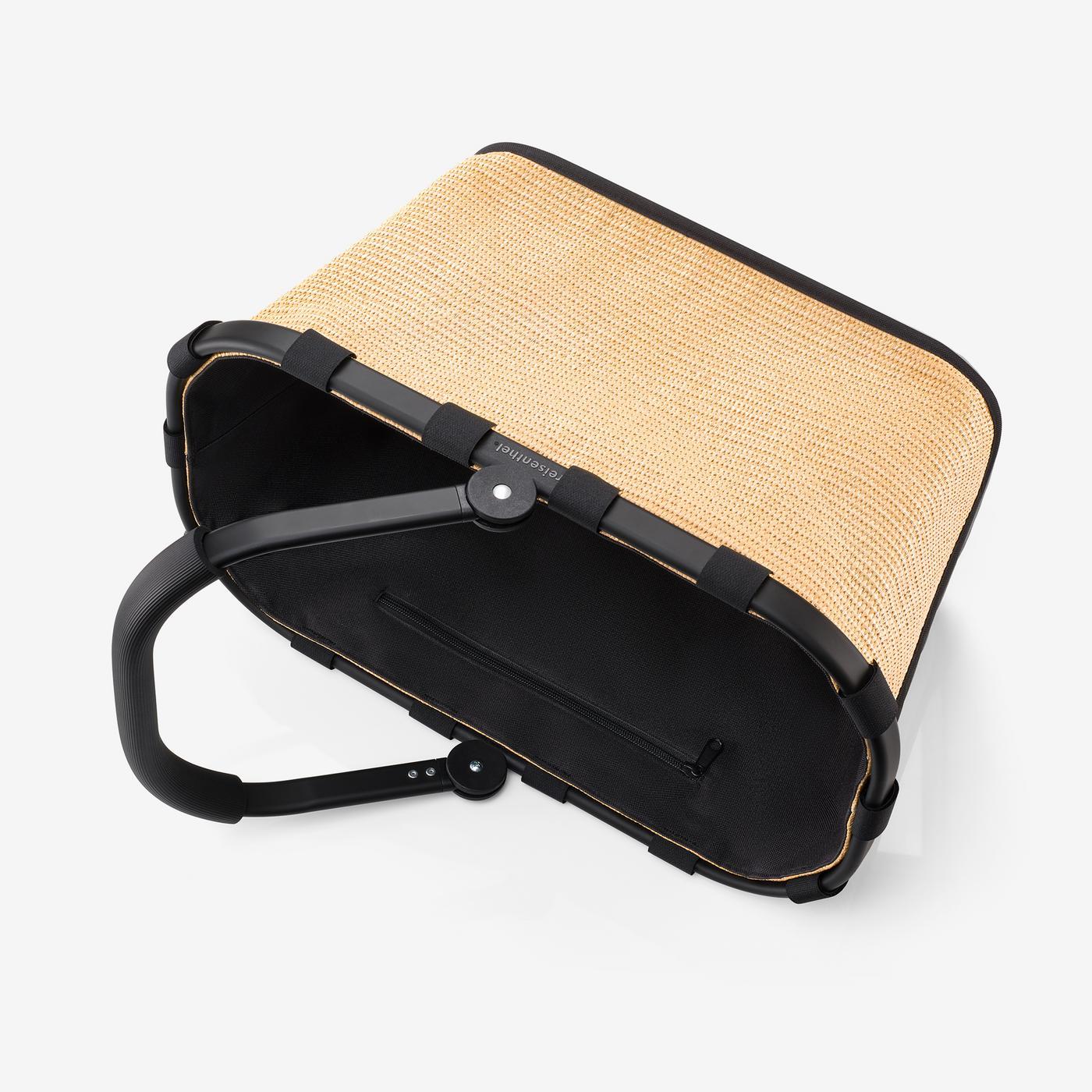 Reisenthel Carrybag Einkaufskorb, Raffia Black – Produktansicht 5