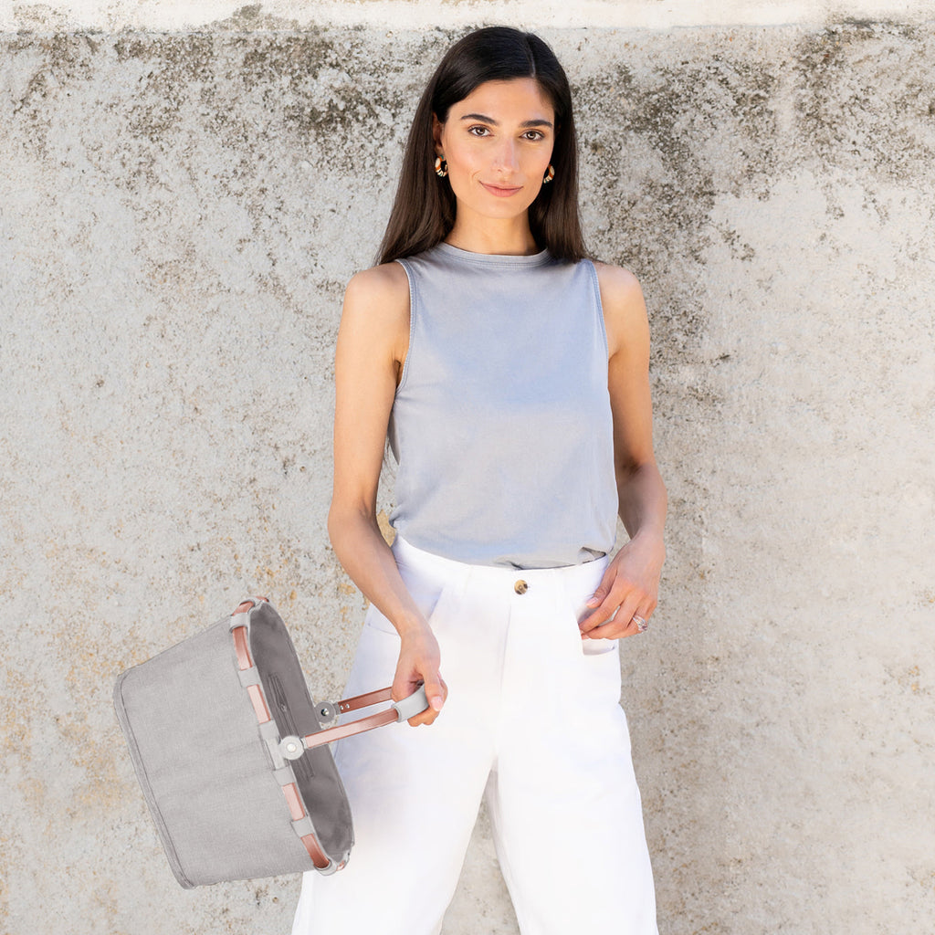 Reisenthel Carrybag XS Einkaufskorb, Twist Sky Rose – Produktansicht 2