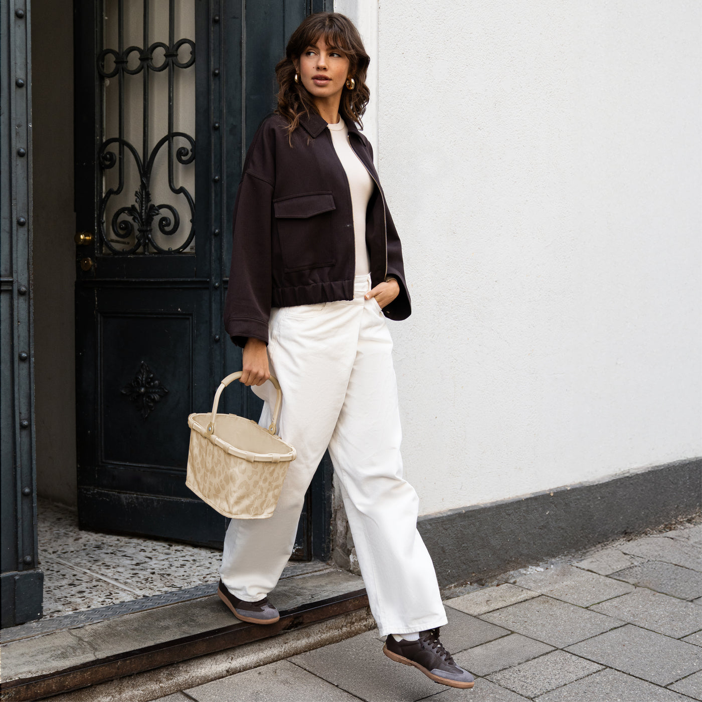 Reisenthel Carrybag XS Einkaufskorb, Leo Vanilla – Produktansicht 3