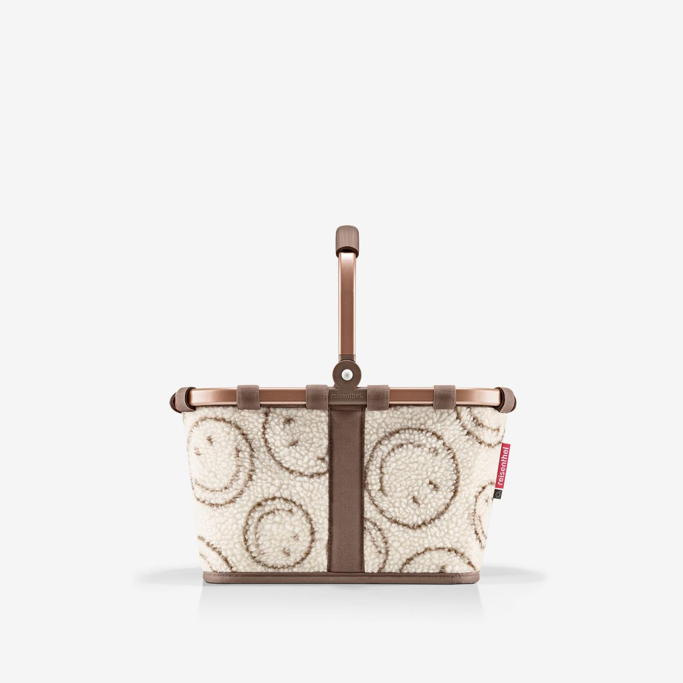 Reisenthel Carrybag XS Einkaufskorb, Smiley® Teddy Chocolate
