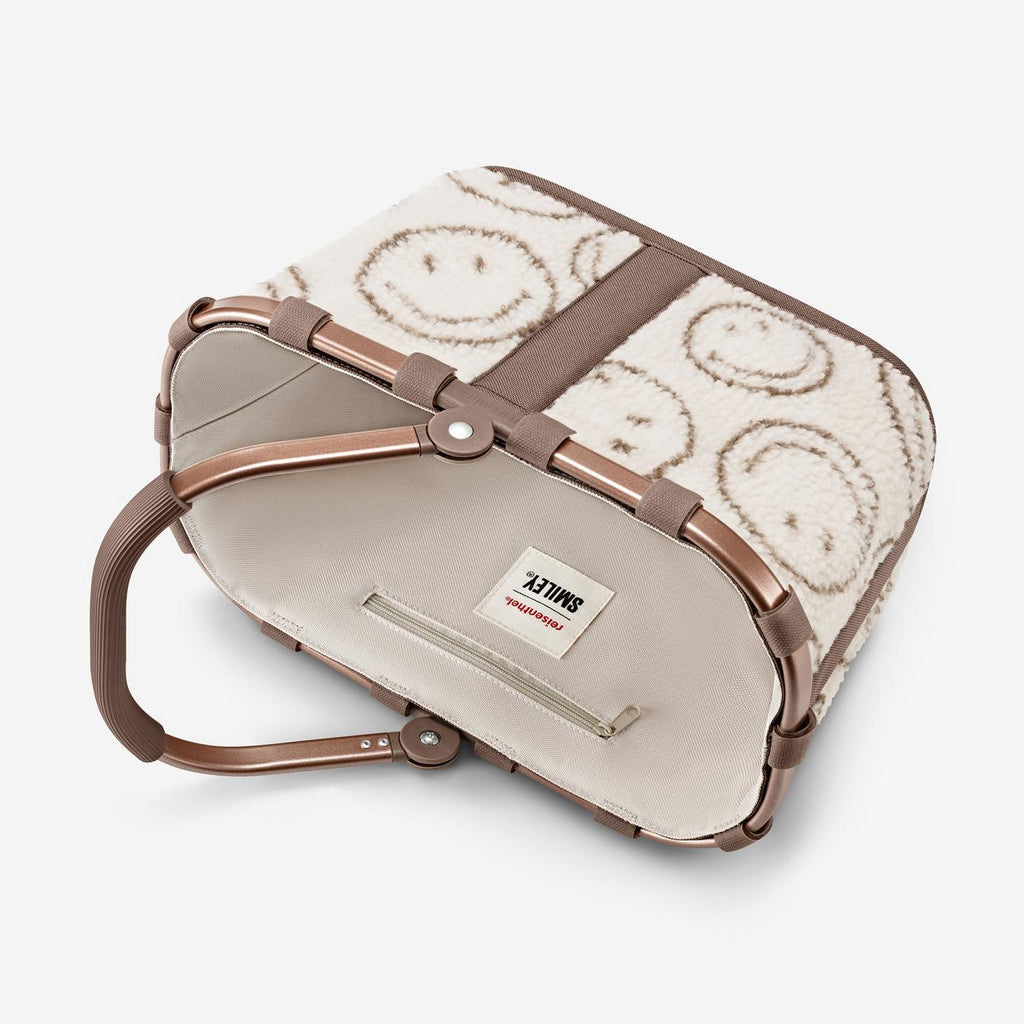 Reisenthel Carrybag XS Einkaufskorb, Smiley® Teddy Chocolate – Produktansicht 5