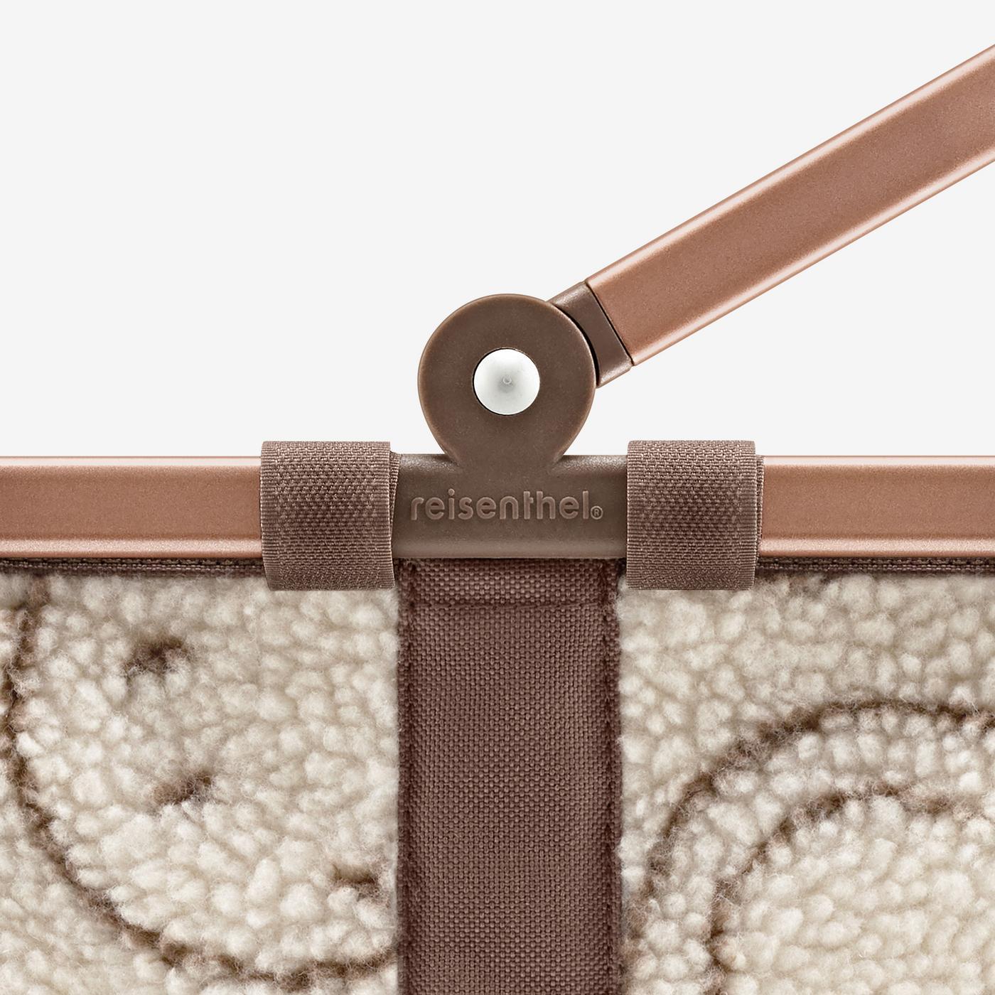 Reisenthel Carrybag XS Einkaufskorb, Smiley® Teddy Chocolate – Produktansicht 8