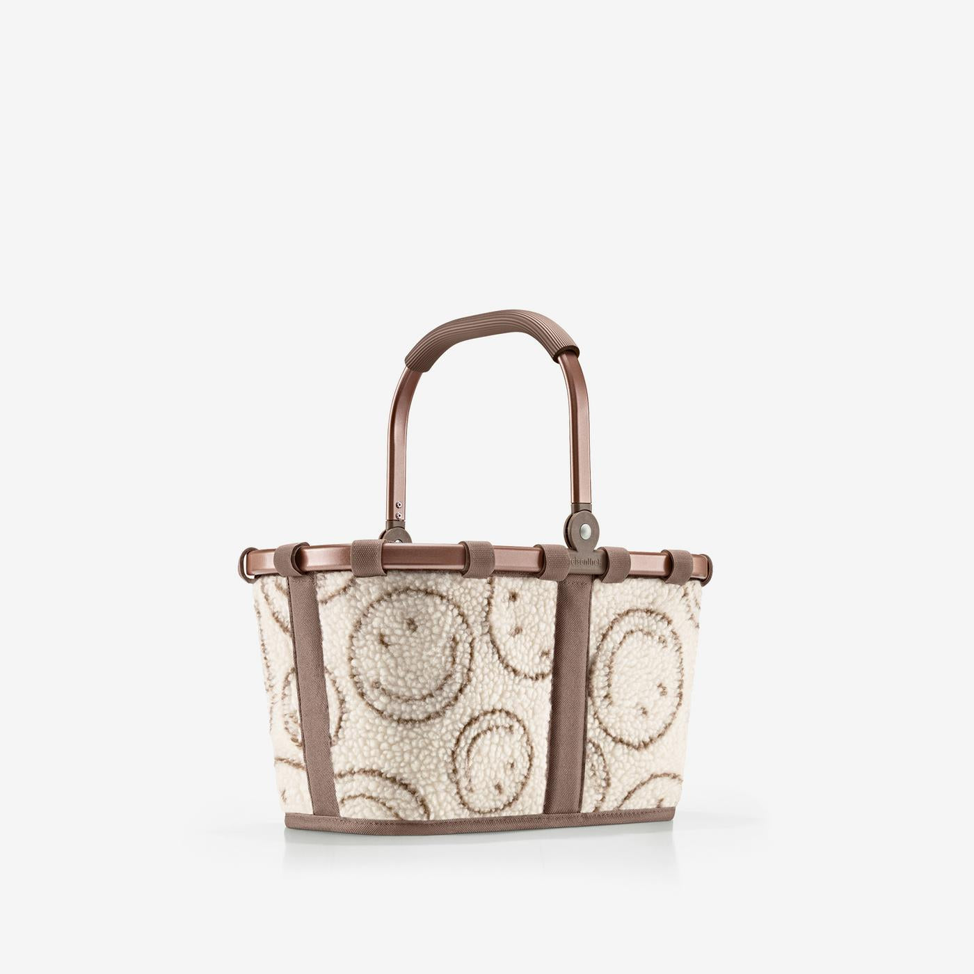 Reisenthel Carrybag XS Einkaufskorb, Smiley® Teddy Chocolate – Produktansicht 4