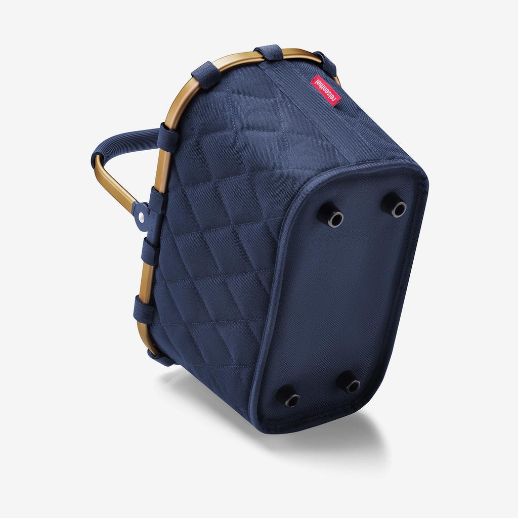 Reisenthel Carrybag XS Einkaufskorb, Rhombus Midnight Gold – Produktansicht 6