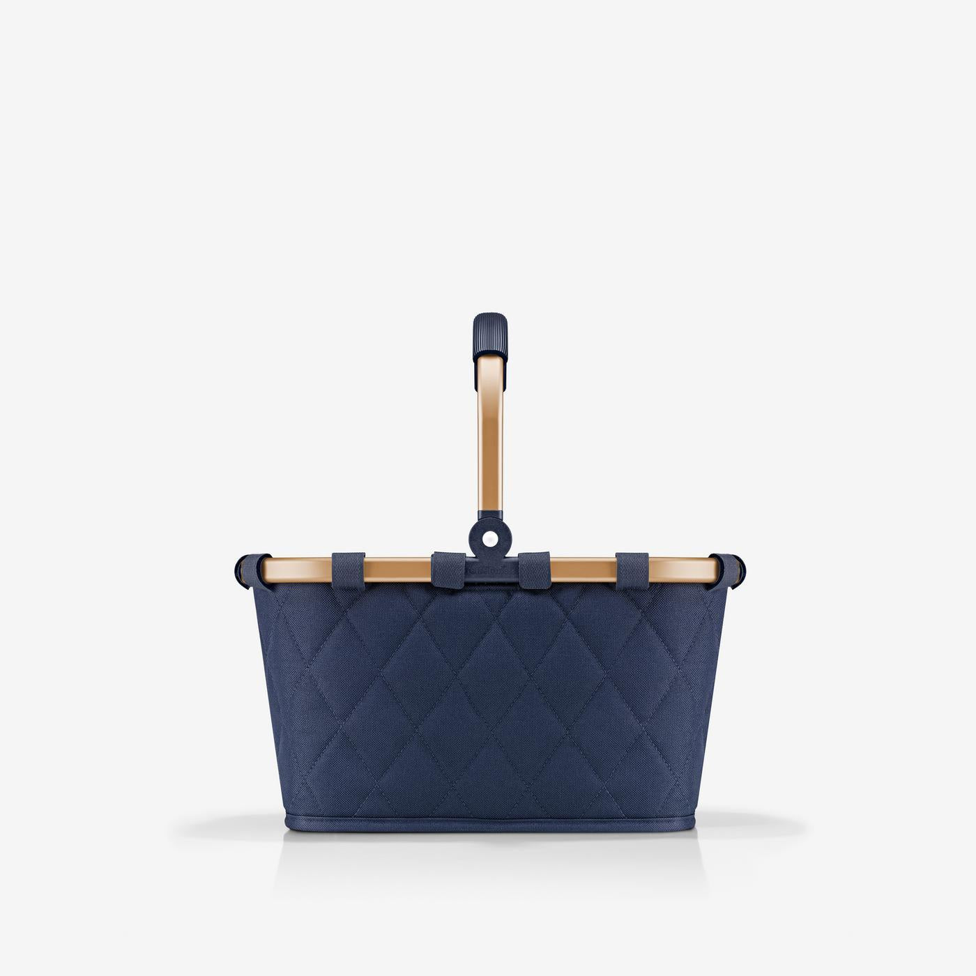 Reisenthel Carrybag XS Einkaufskorb, Rhombus Midnight Gold