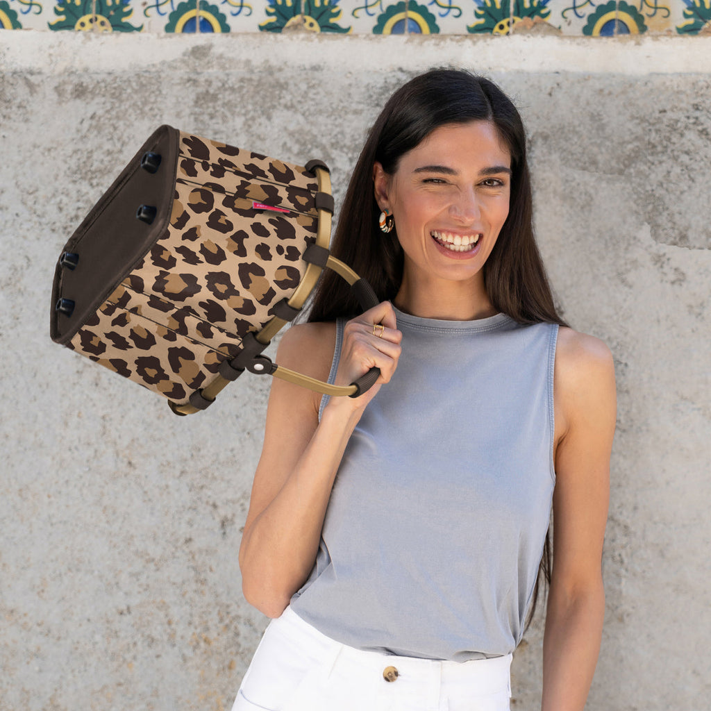 Reisenthel Carrybag XS Einkaufskorb, Leo Macchiato – Produktansicht 3