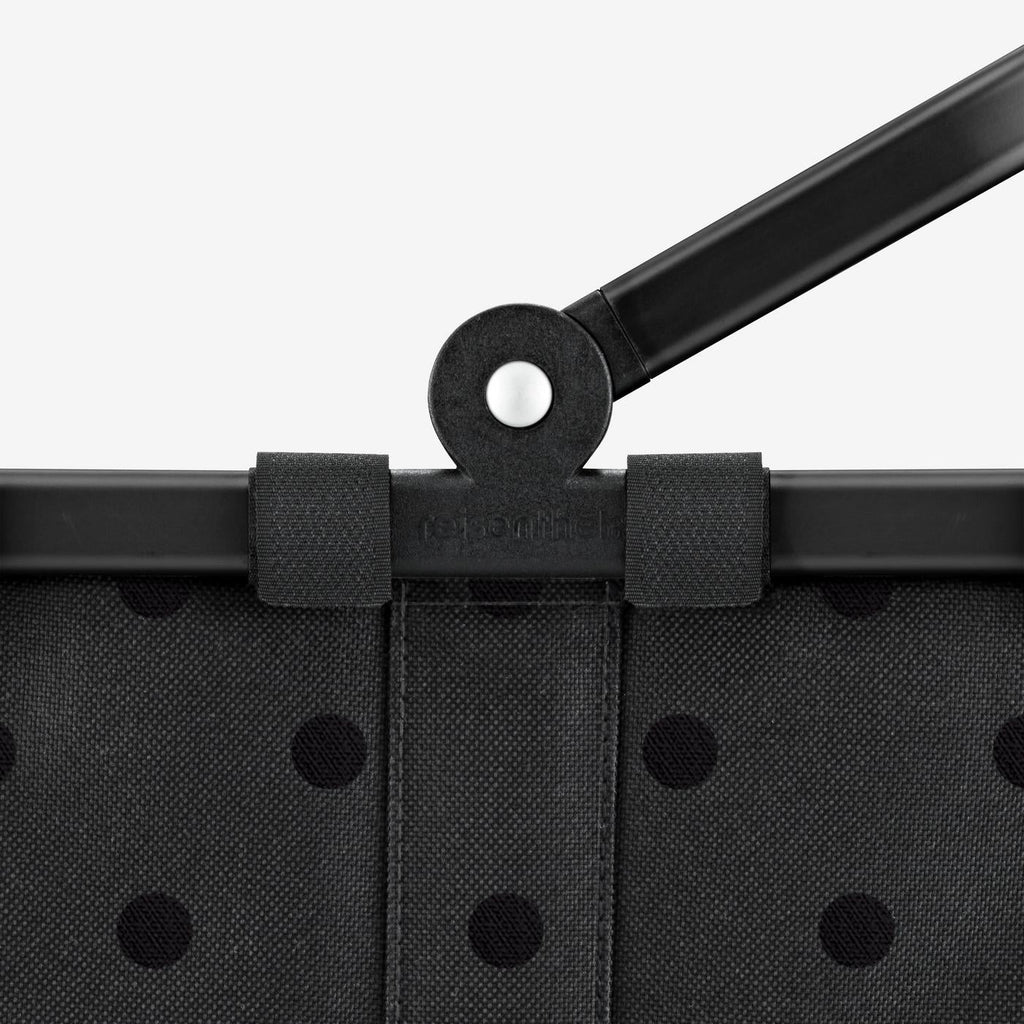 Reisenthel Carrybag XS Einkaufskorb, Glossy Dots Black – Produktansicht 6