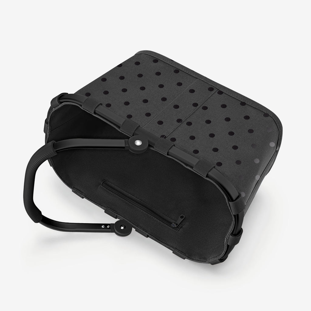 Reisenthel Carrybag XS Einkaufskorb, Glossy Dots Black – Produktansicht 4