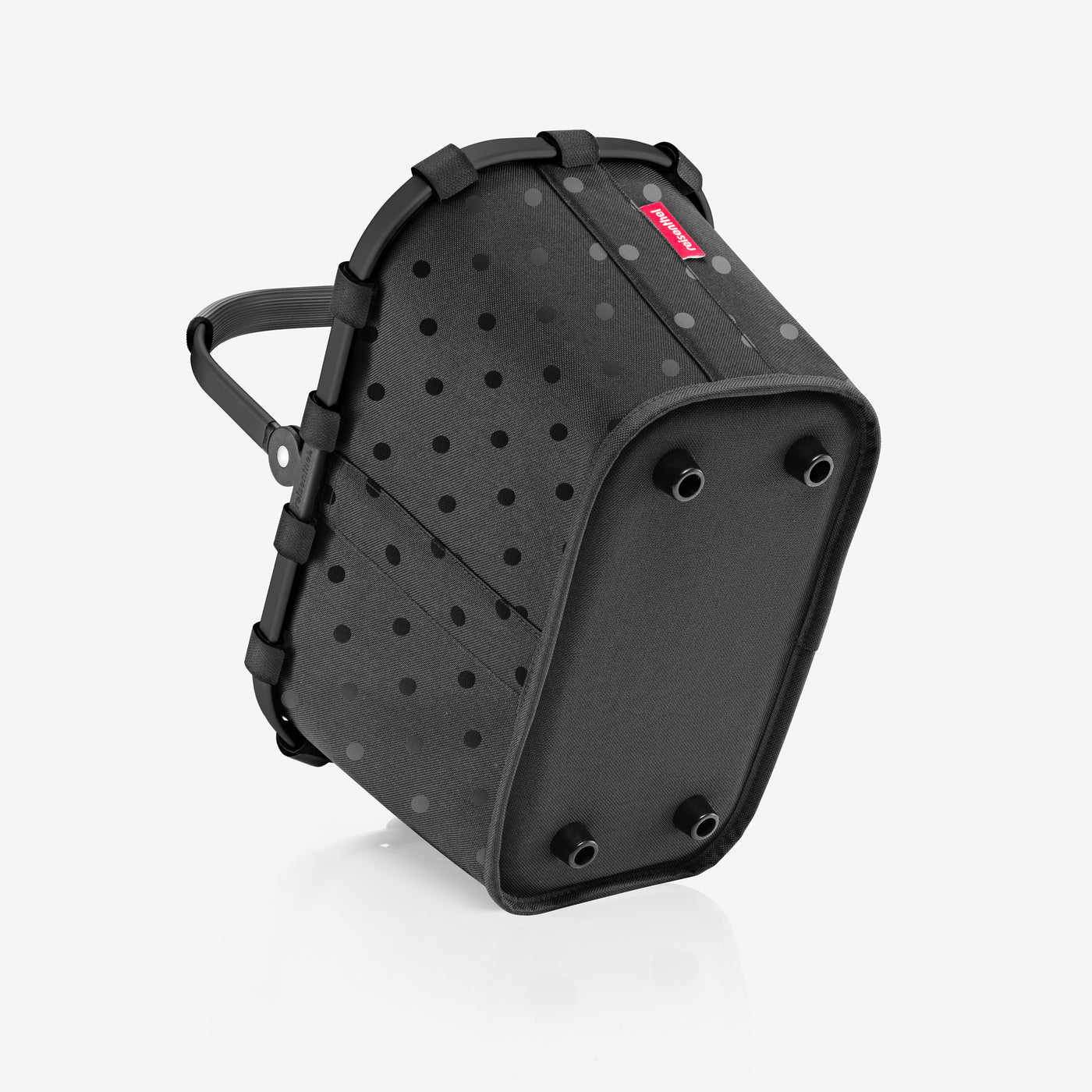 Reisenthel Carrybag XS Einkaufskorb, Glossy Dots Black – Produktansicht 5