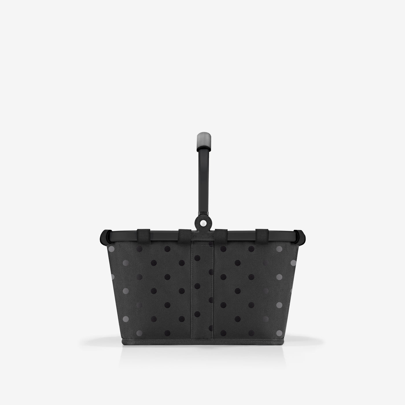 Reisenthel Carrybag XS Einkaufskorb, Glossy Dots Black