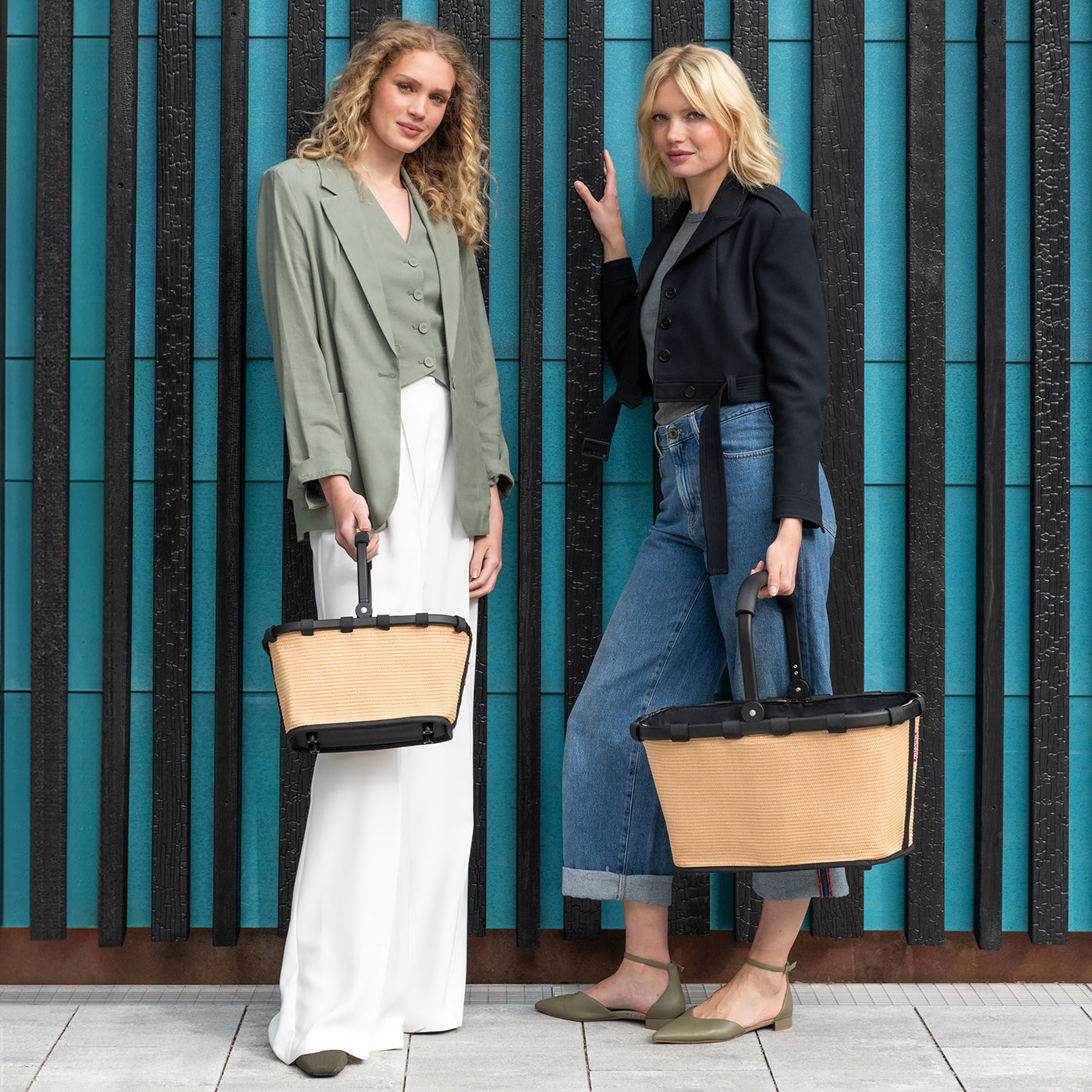 Reisenthel Carrybag XS Einkaufskorb, Raffia Black – Produktansicht 2