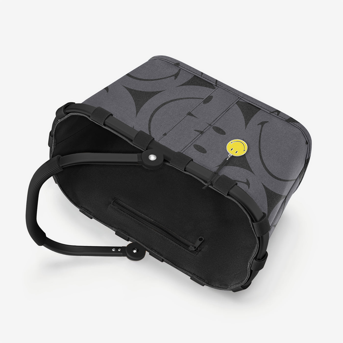 Reisenthel Carrybag XS Einkaufskorb, Smiley Grey – Produktansicht 5