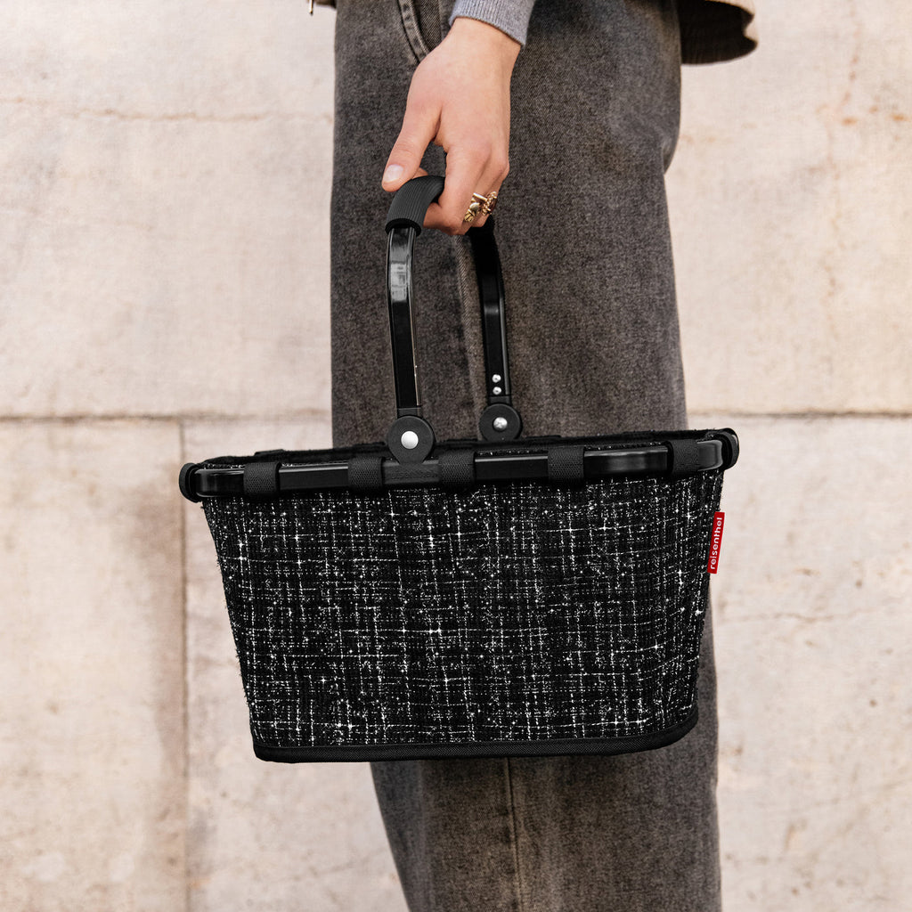 Reisenthel Carrybag XS Einkaufskorb, Bouclé Black – Produktansicht 3