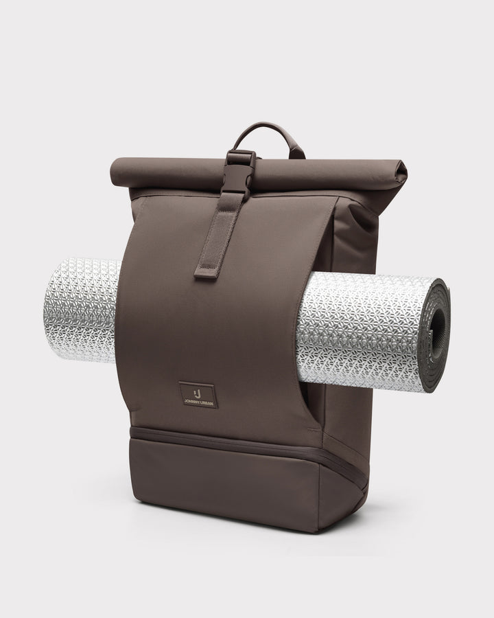 Johnny Urban Rolltop-Rucksack Allen Large – Braun